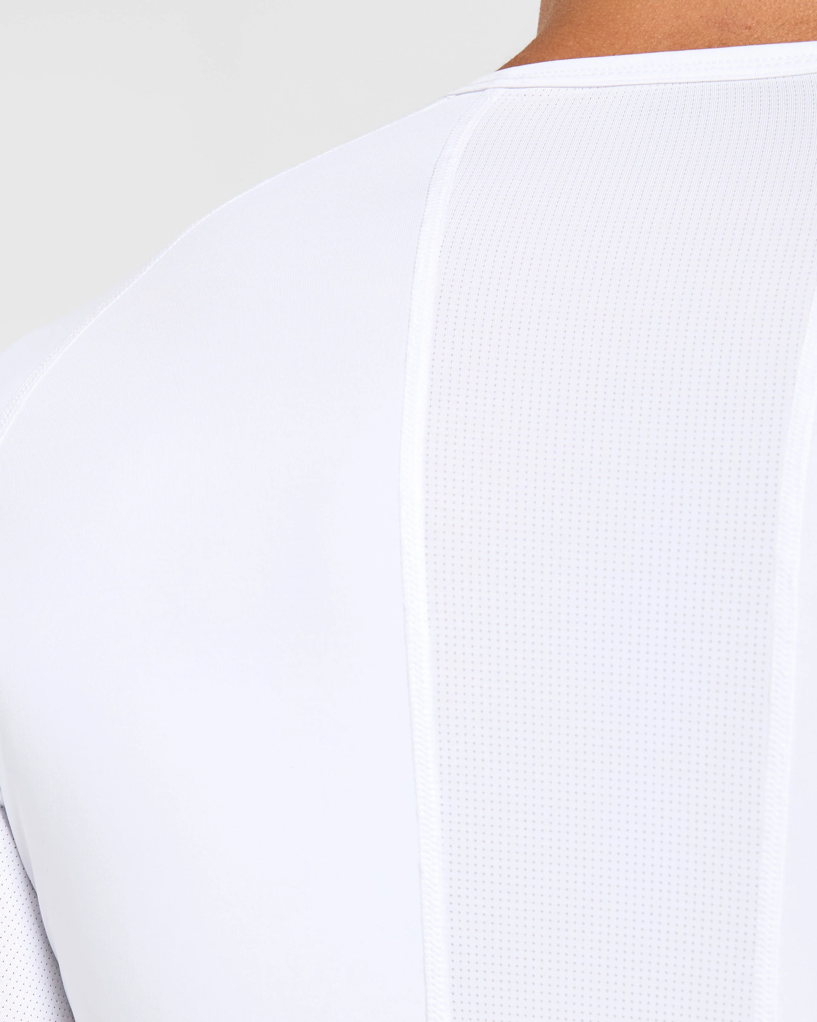 Compression Long Sleeve T Shirt - Blanc - Image 6