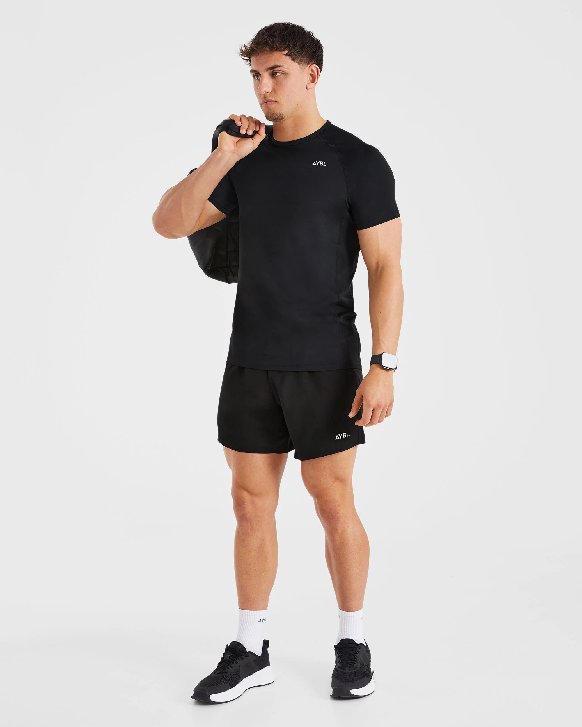 Compression Relaxed T Shirt - Noir - Image 7