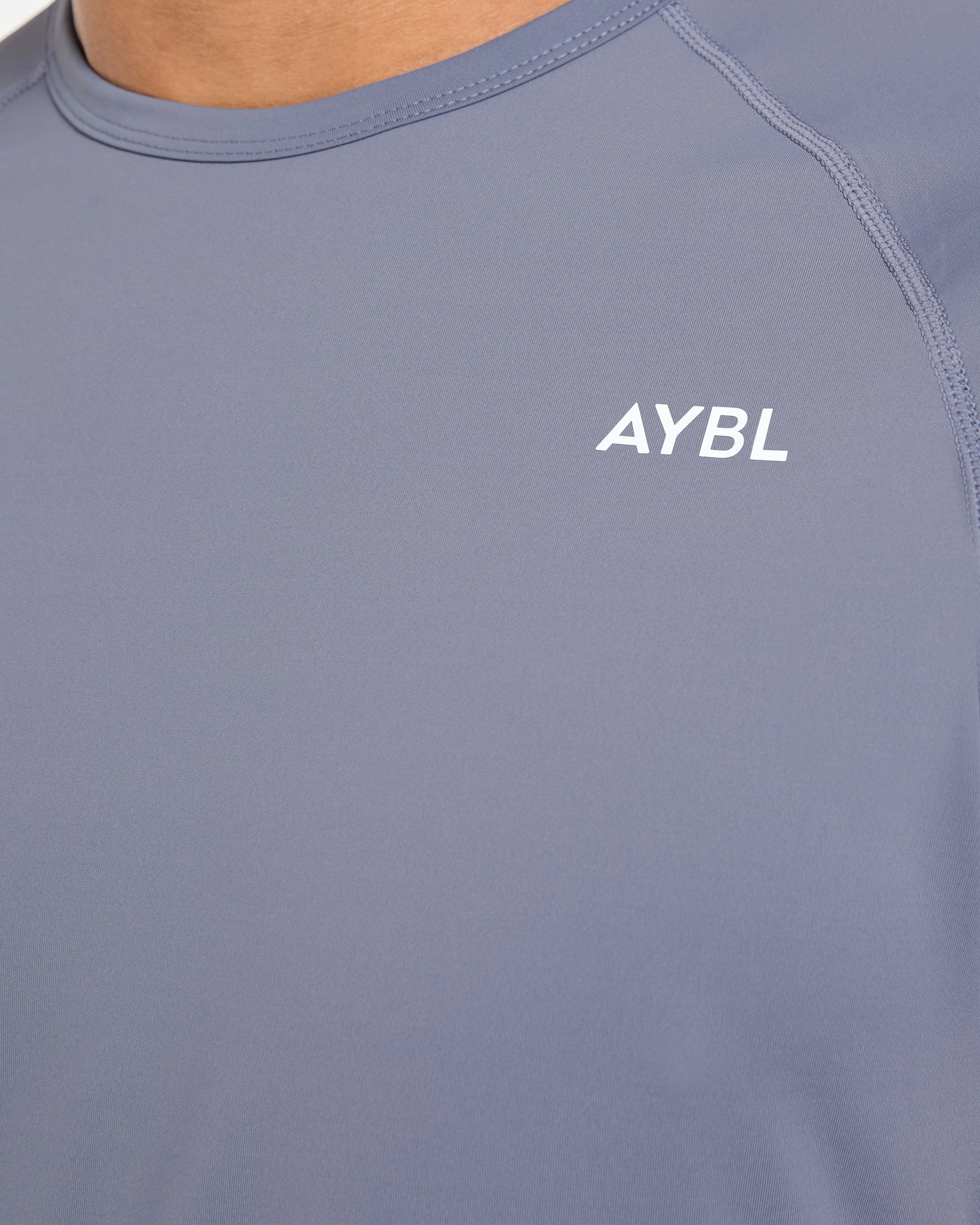 Compression Relaxed T Shirt - Slate Gris - Image 5