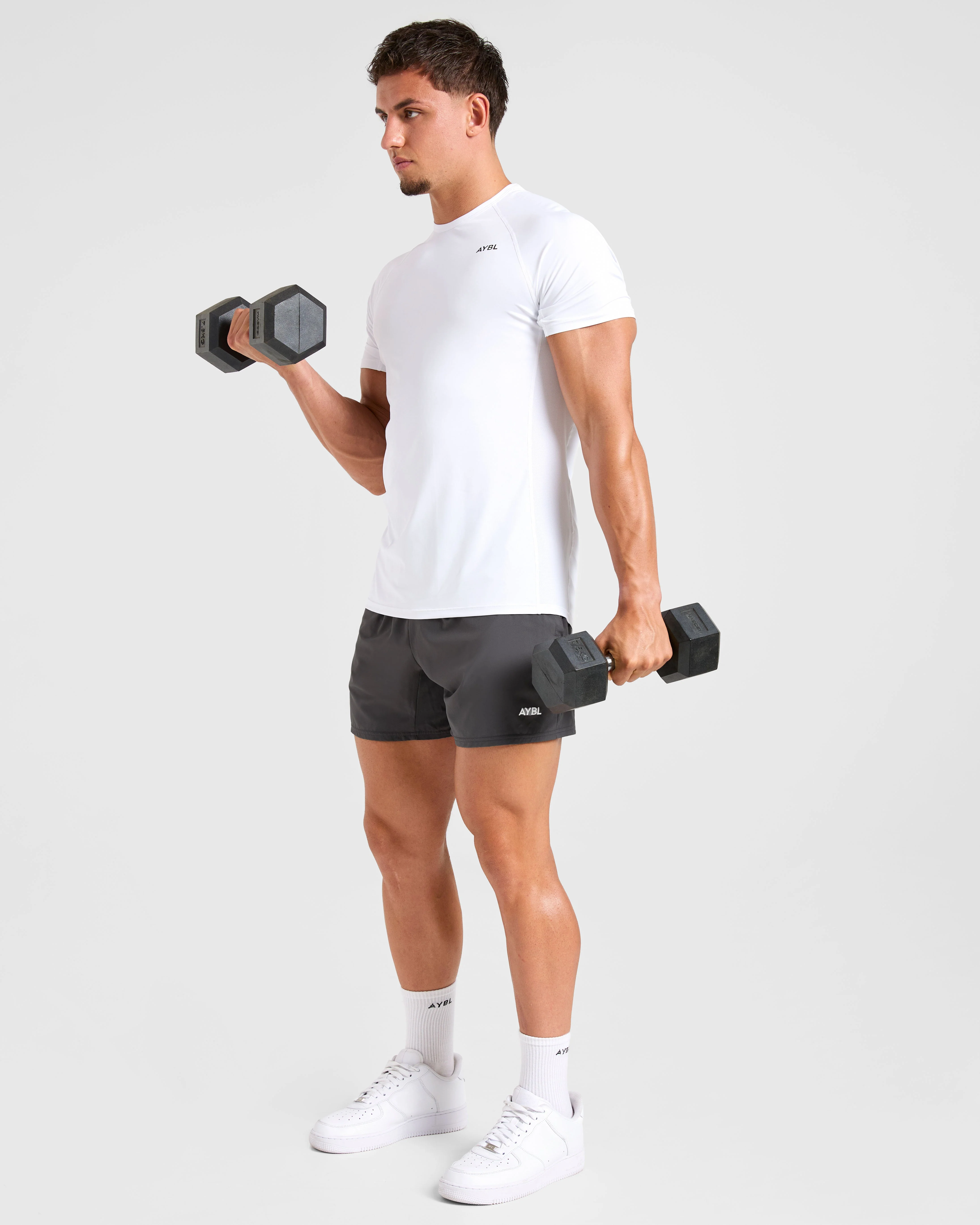 Compression Relaxed T Shirt - Blanc - Image 7