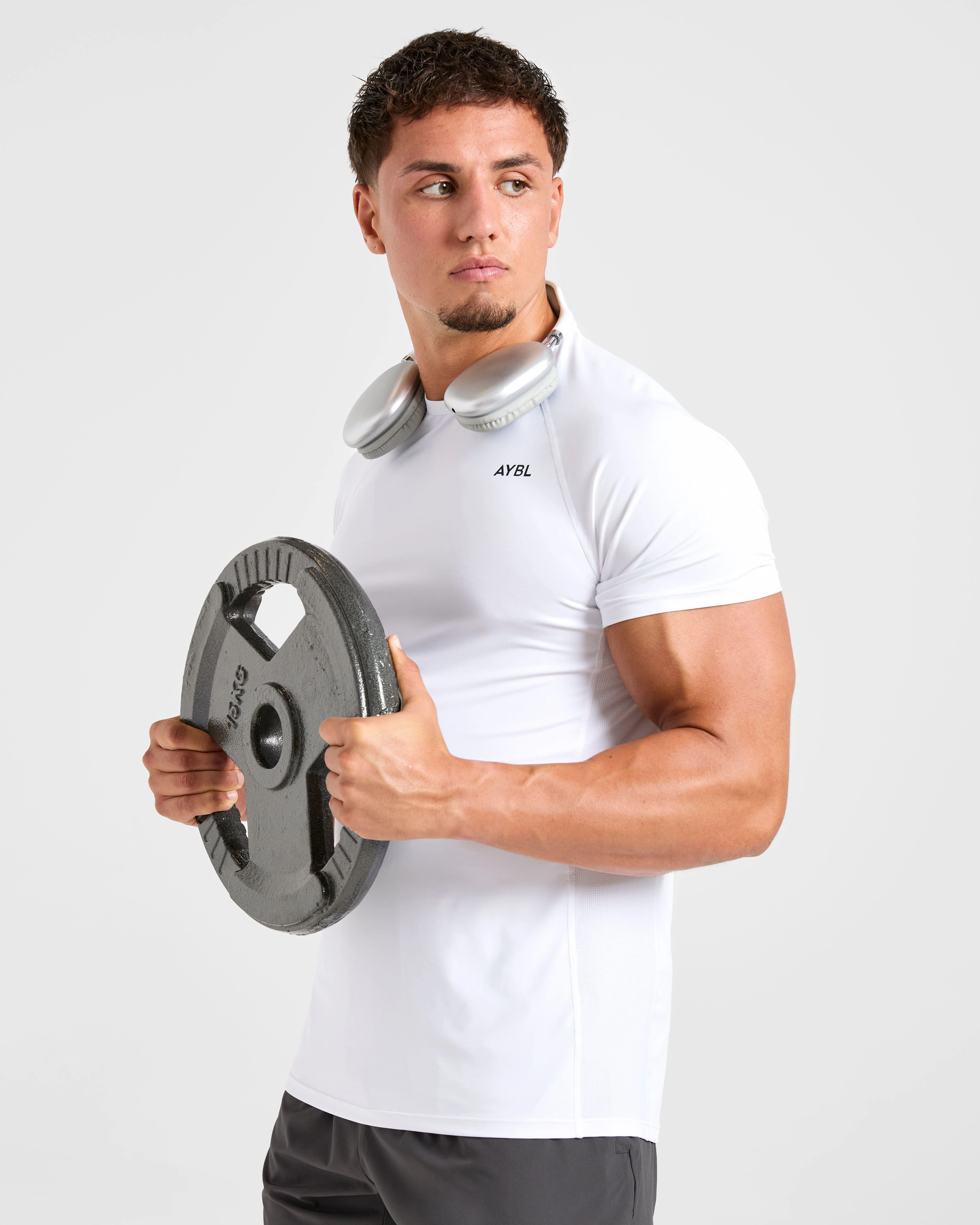 Compression Relaxed T Shirt - Blanc - Image 8