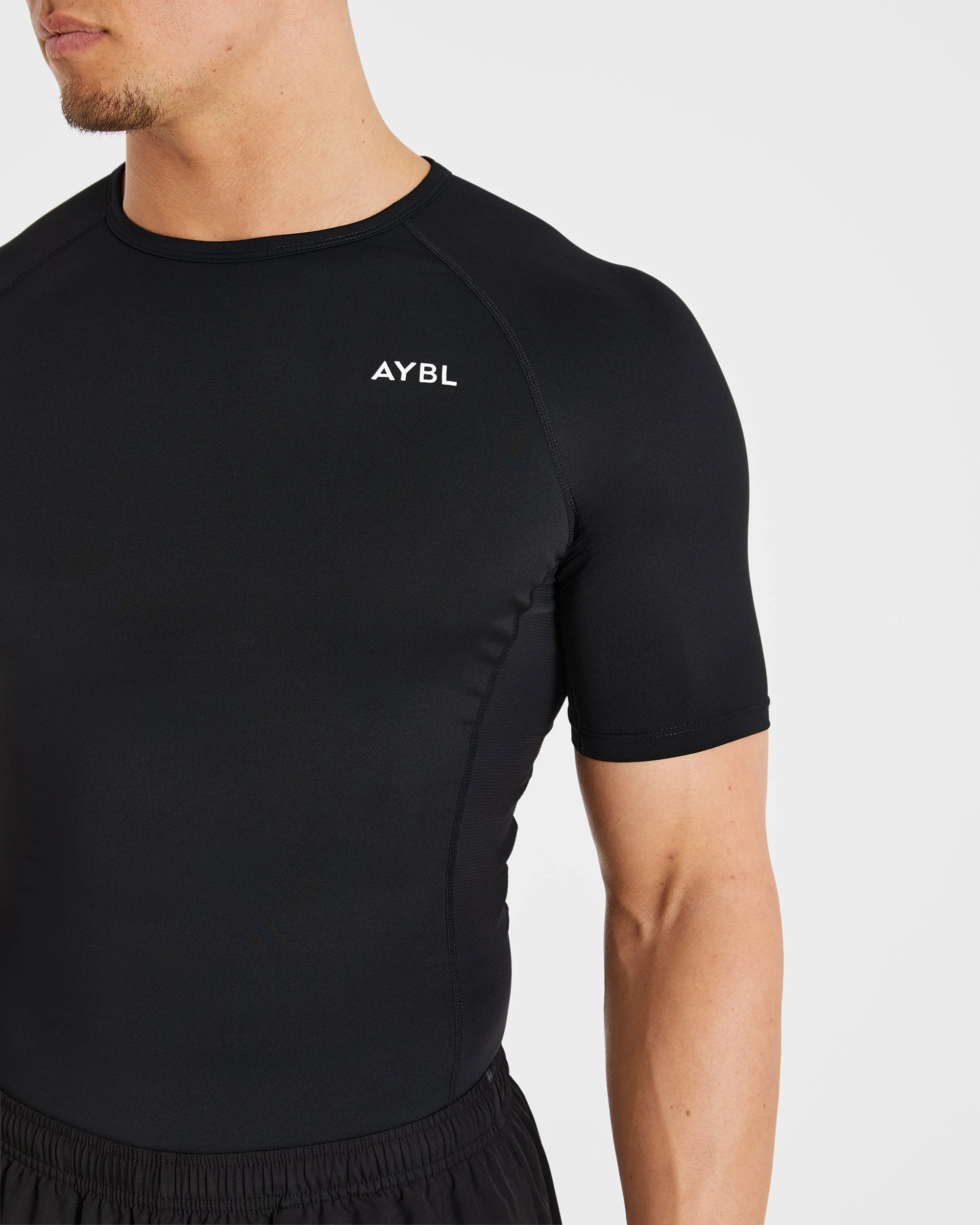 Compression T Shirt - Noir - Image 5