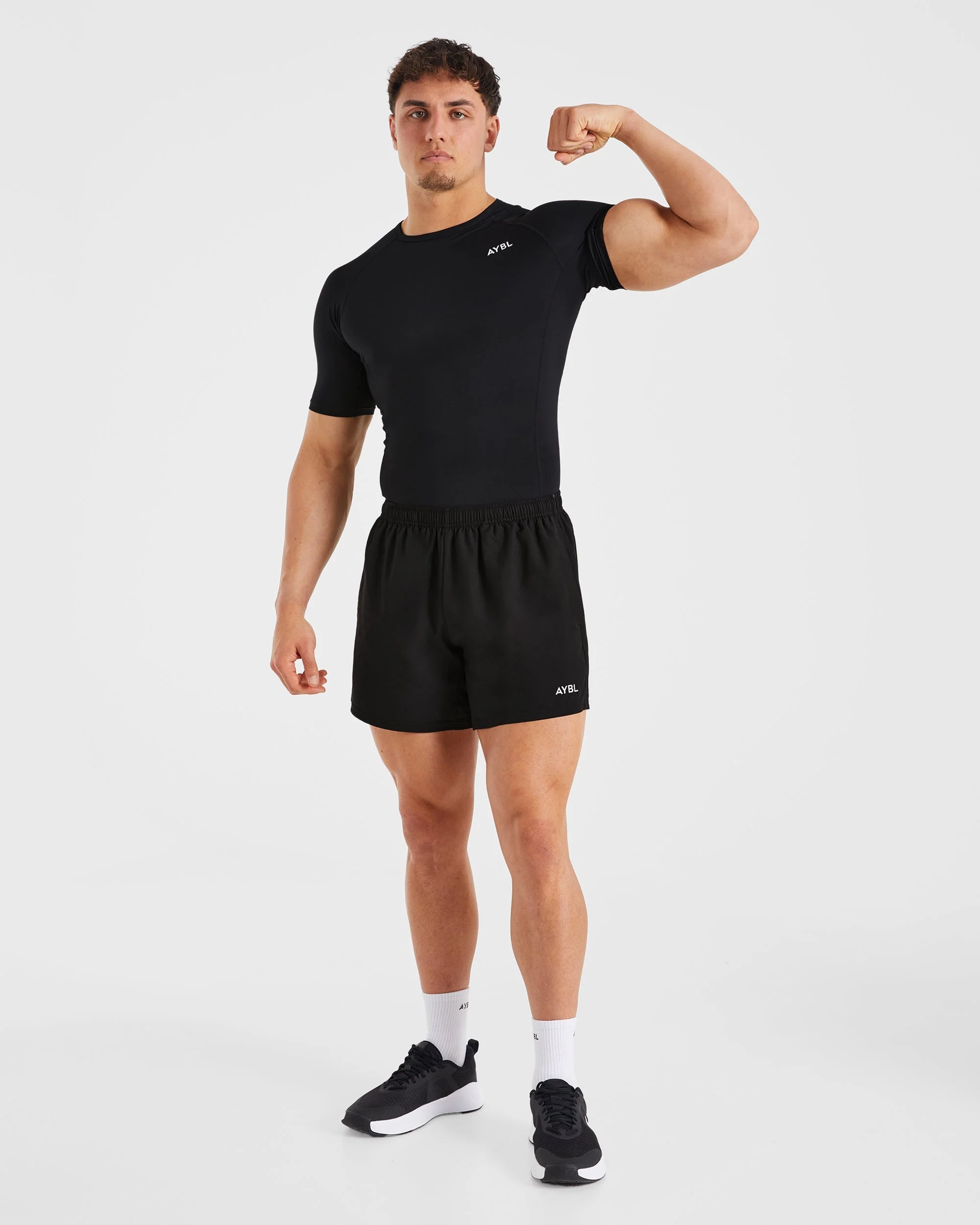 Compression T Shirt - Noir - Image 7