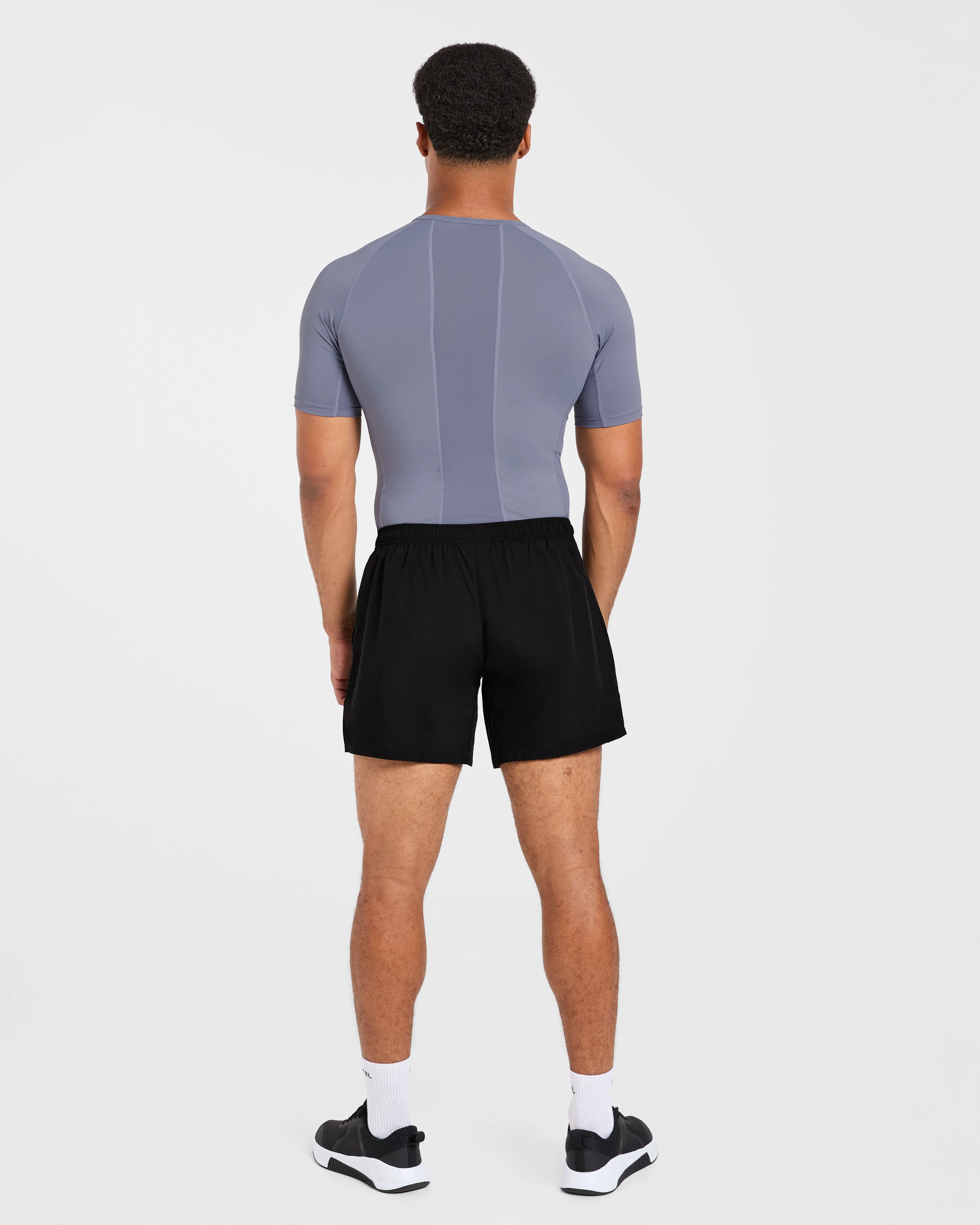 Compression T Shirt - Slate Gris - Image 4