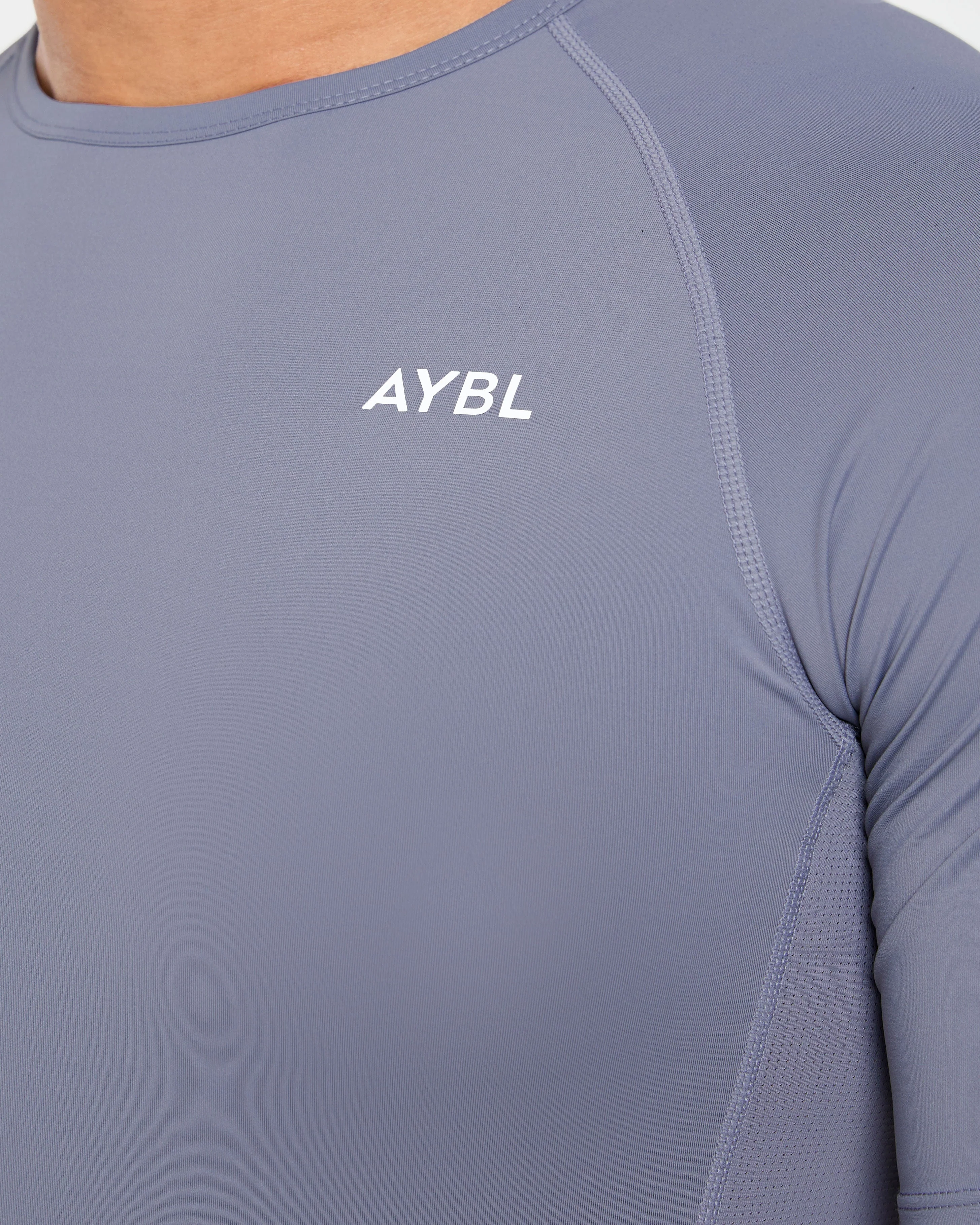 Compression T Shirt - Slate Gris - Image 5