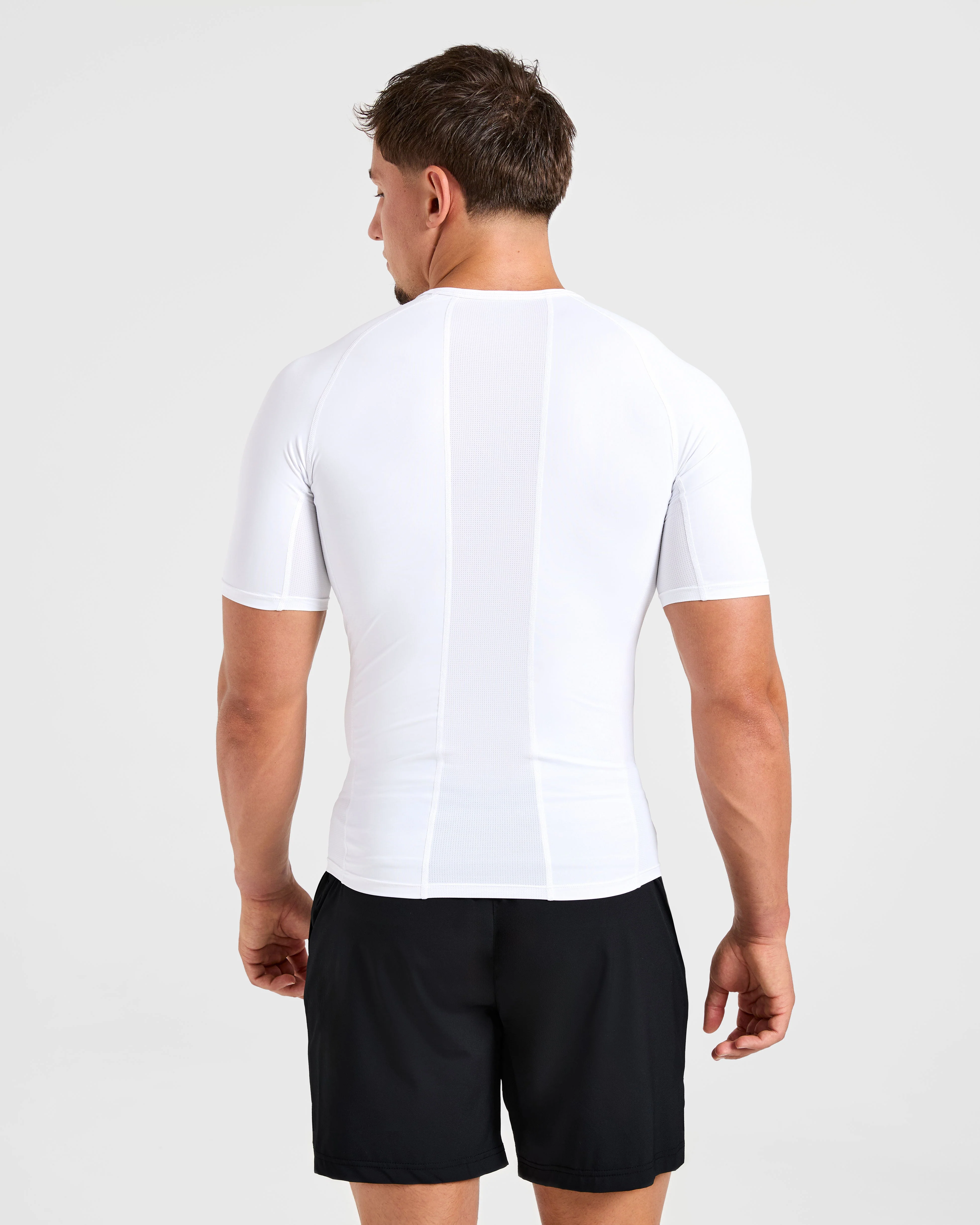 Compression T Shirt - Blanc - Image 2