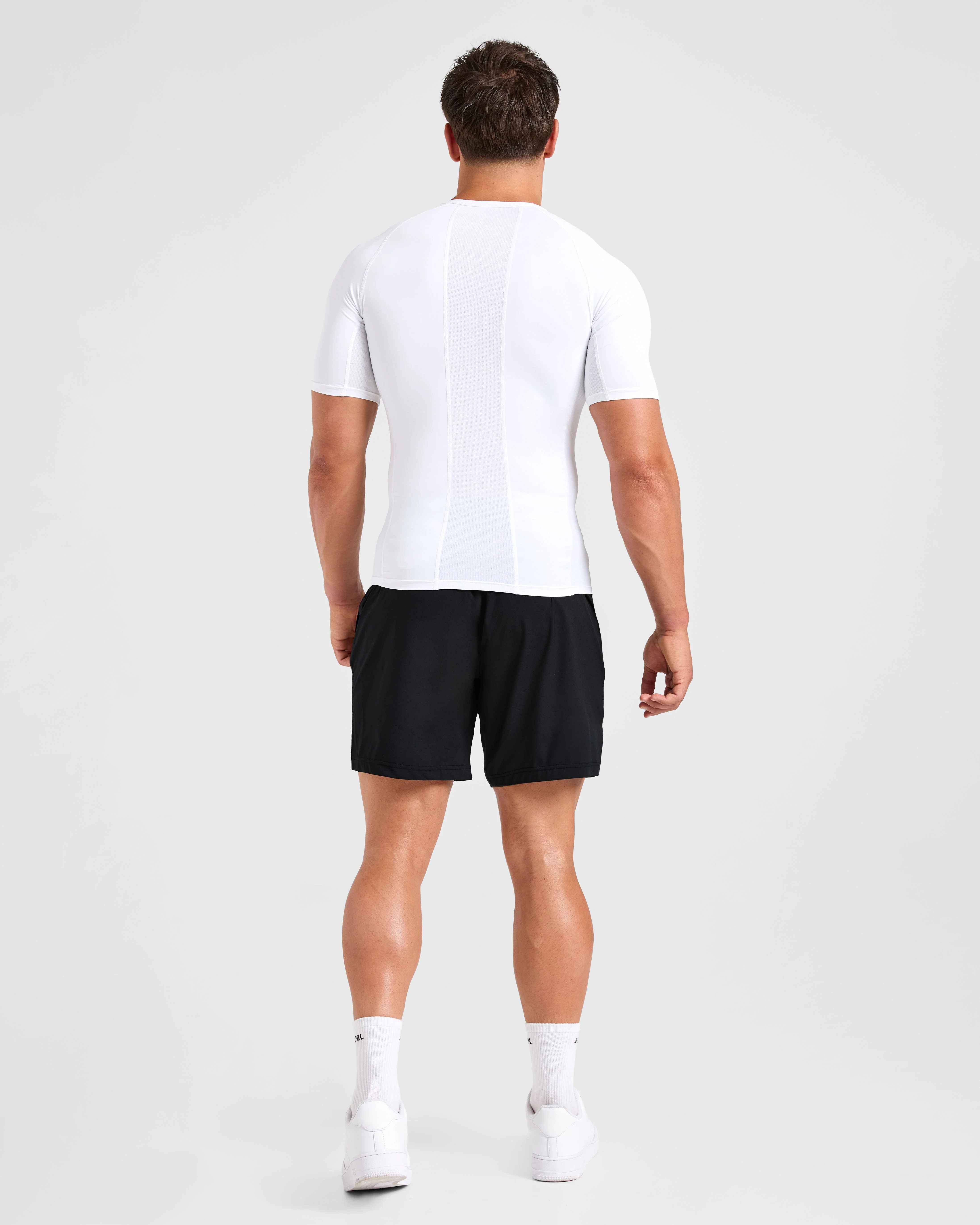 Compression T Shirt - Blanc - Image 4