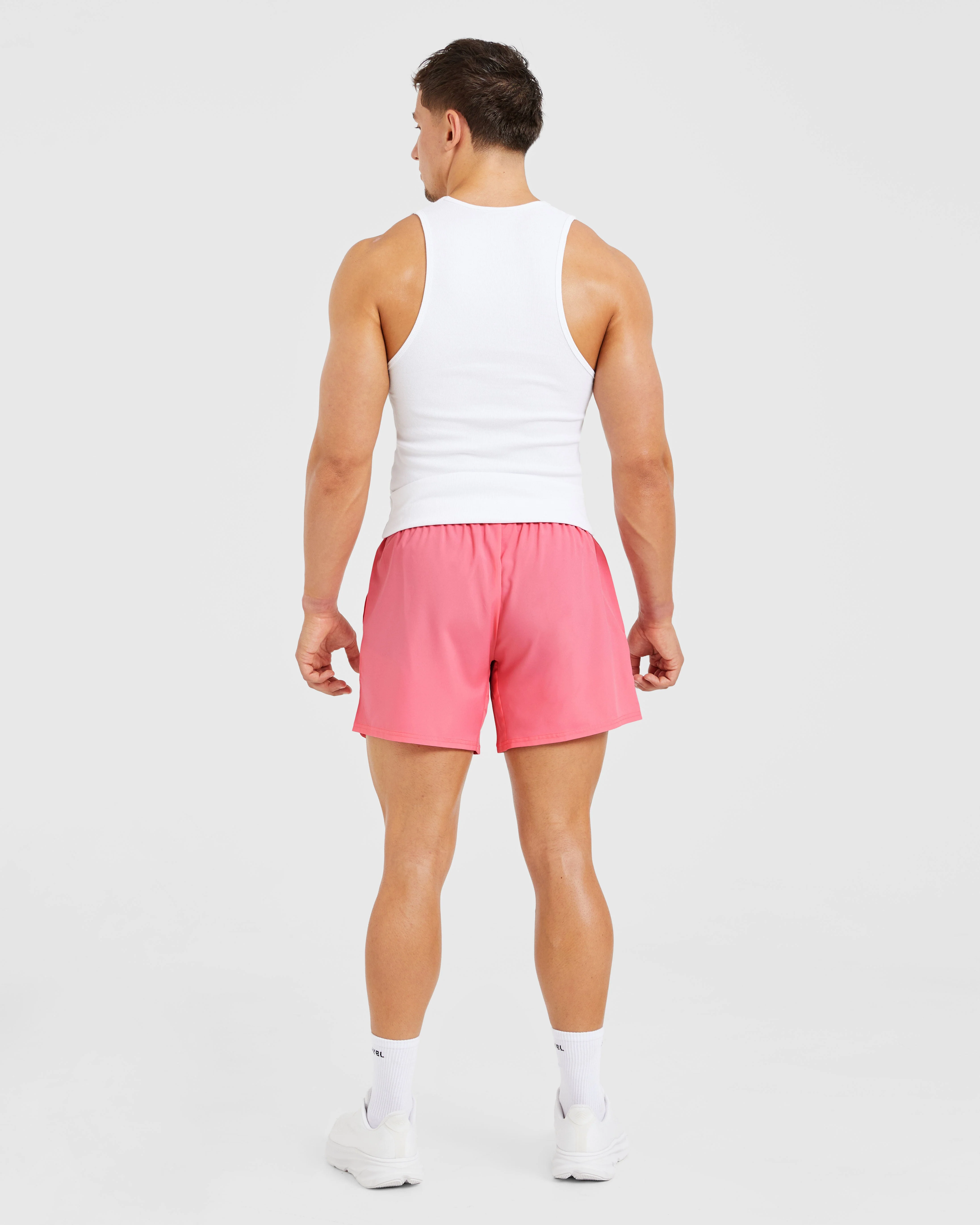 Core 5" Shorts - Coral - Image 4