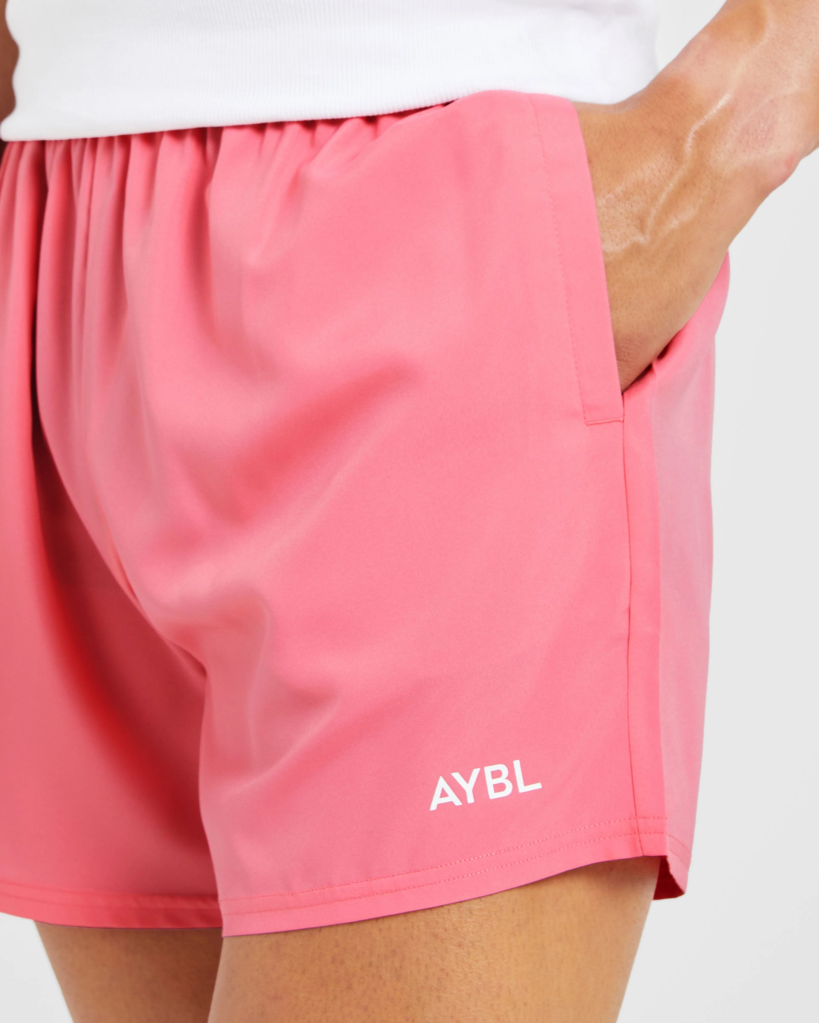 Core 5" Shorts - Coral - Image 5
