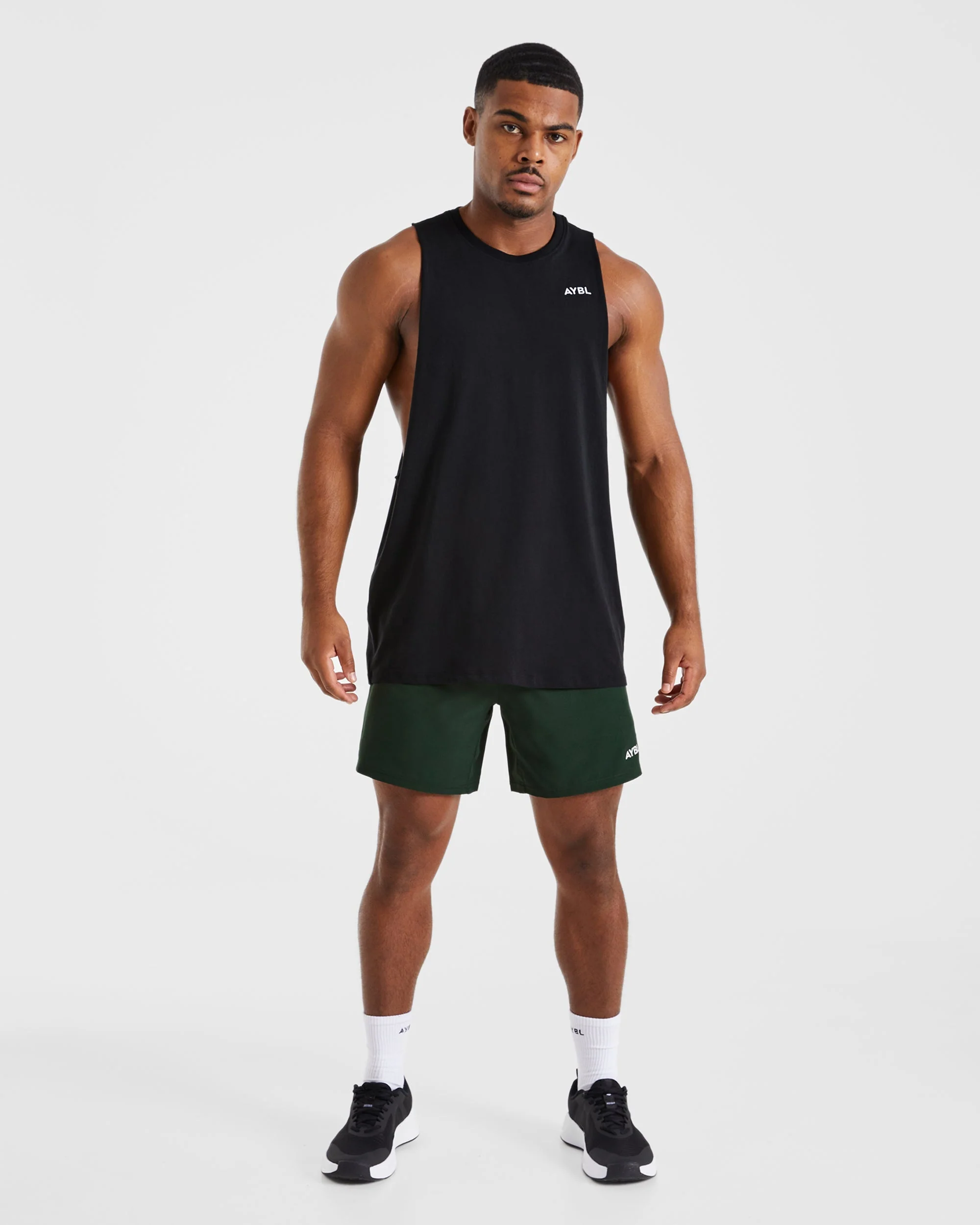 Core 5" Shorts - Forest Vert - Image 3