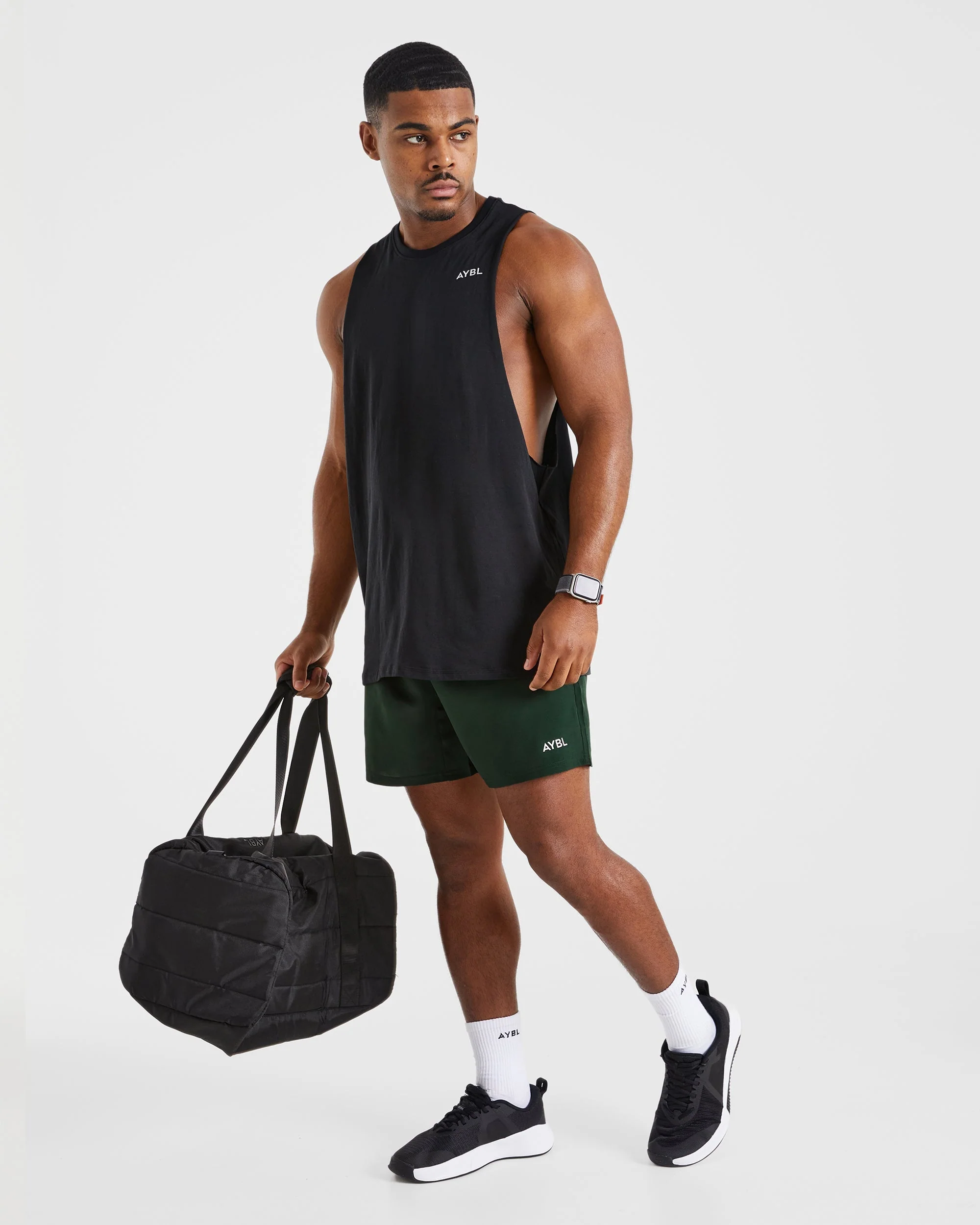 Core 5" Shorts - Forest Vert - Image 7