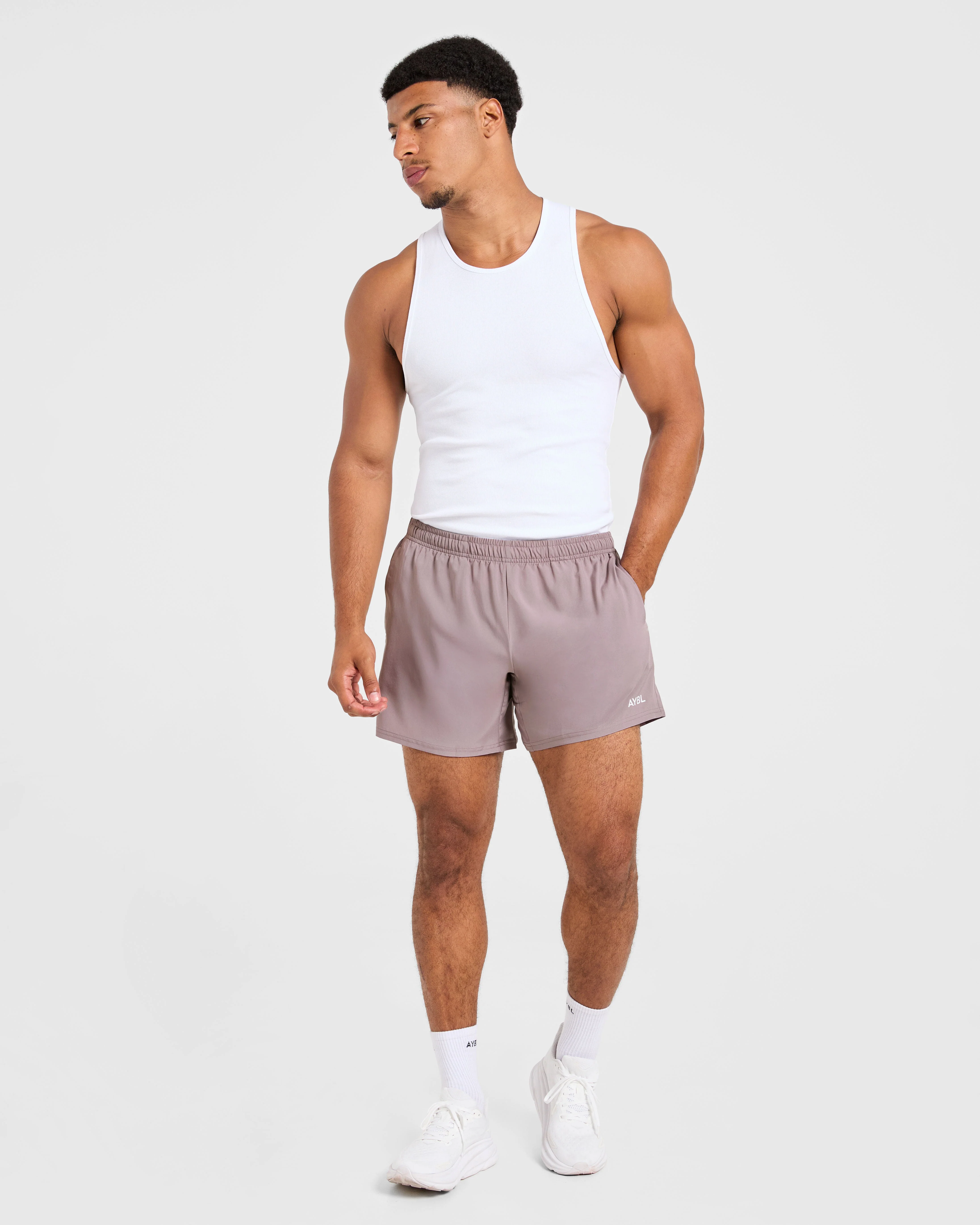 Core 5" Shorts - Steel Mauve - Image 3