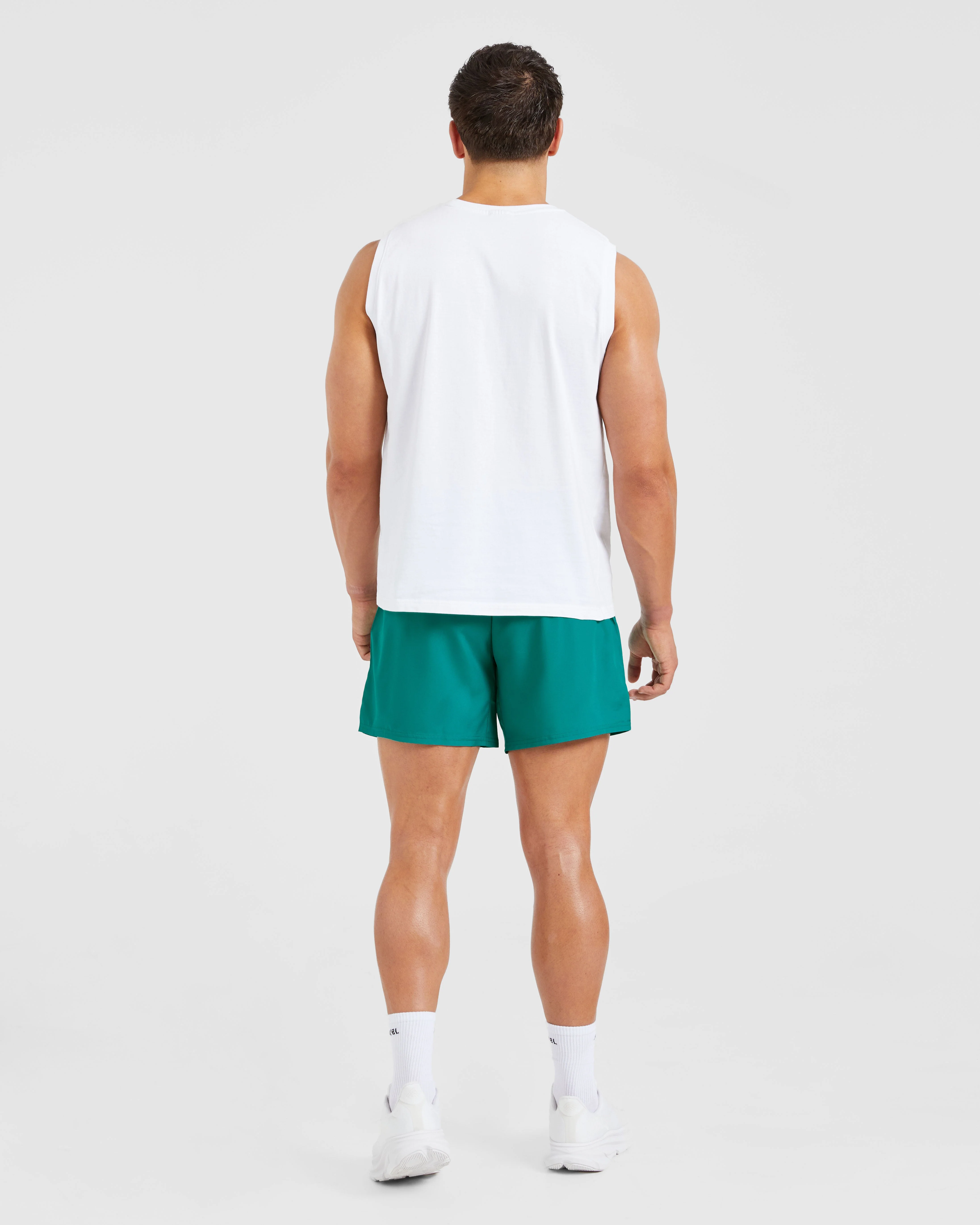 Core 5" Shorts - Teal - Image 4