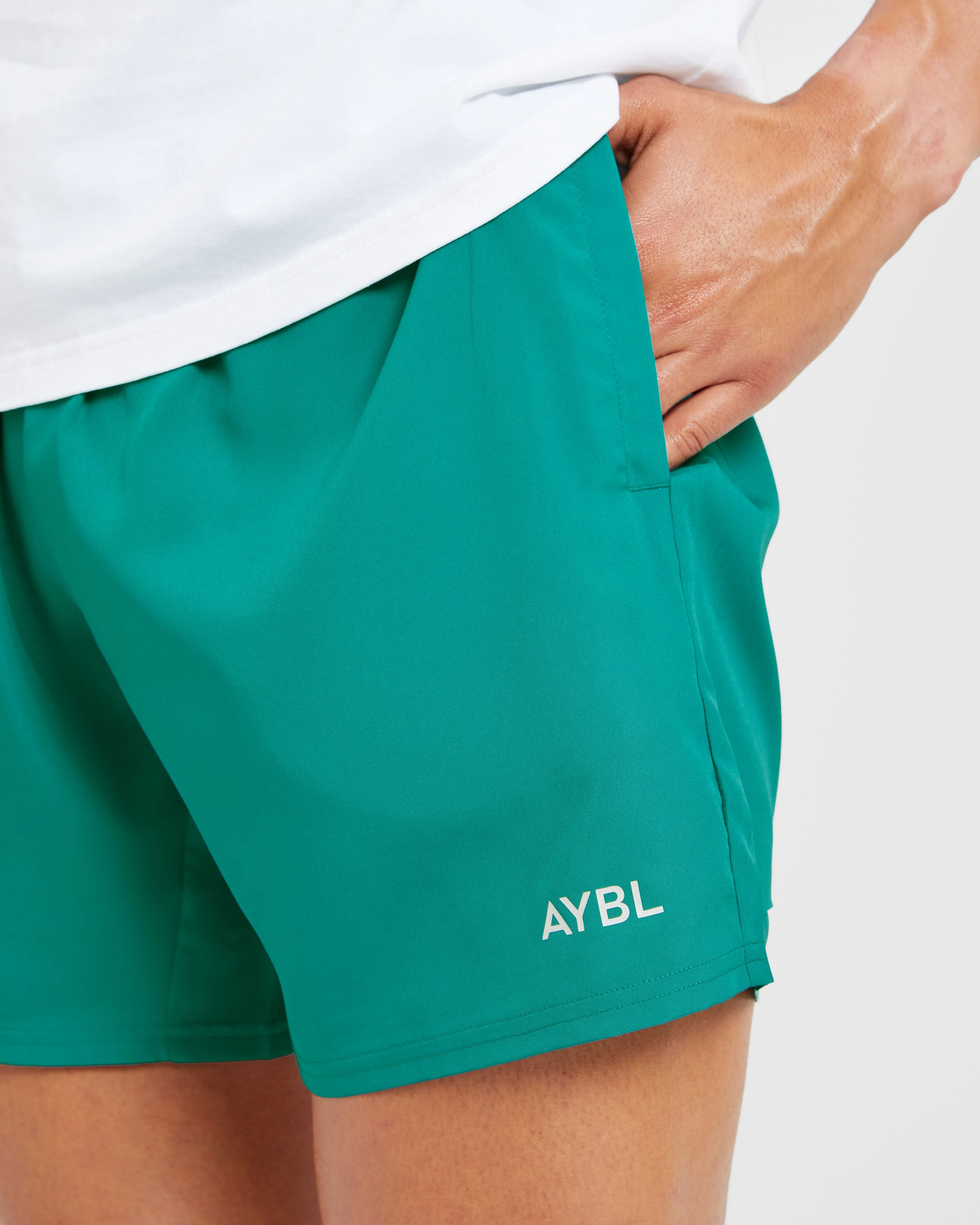 Core 5" Shorts - Teal - Image 5