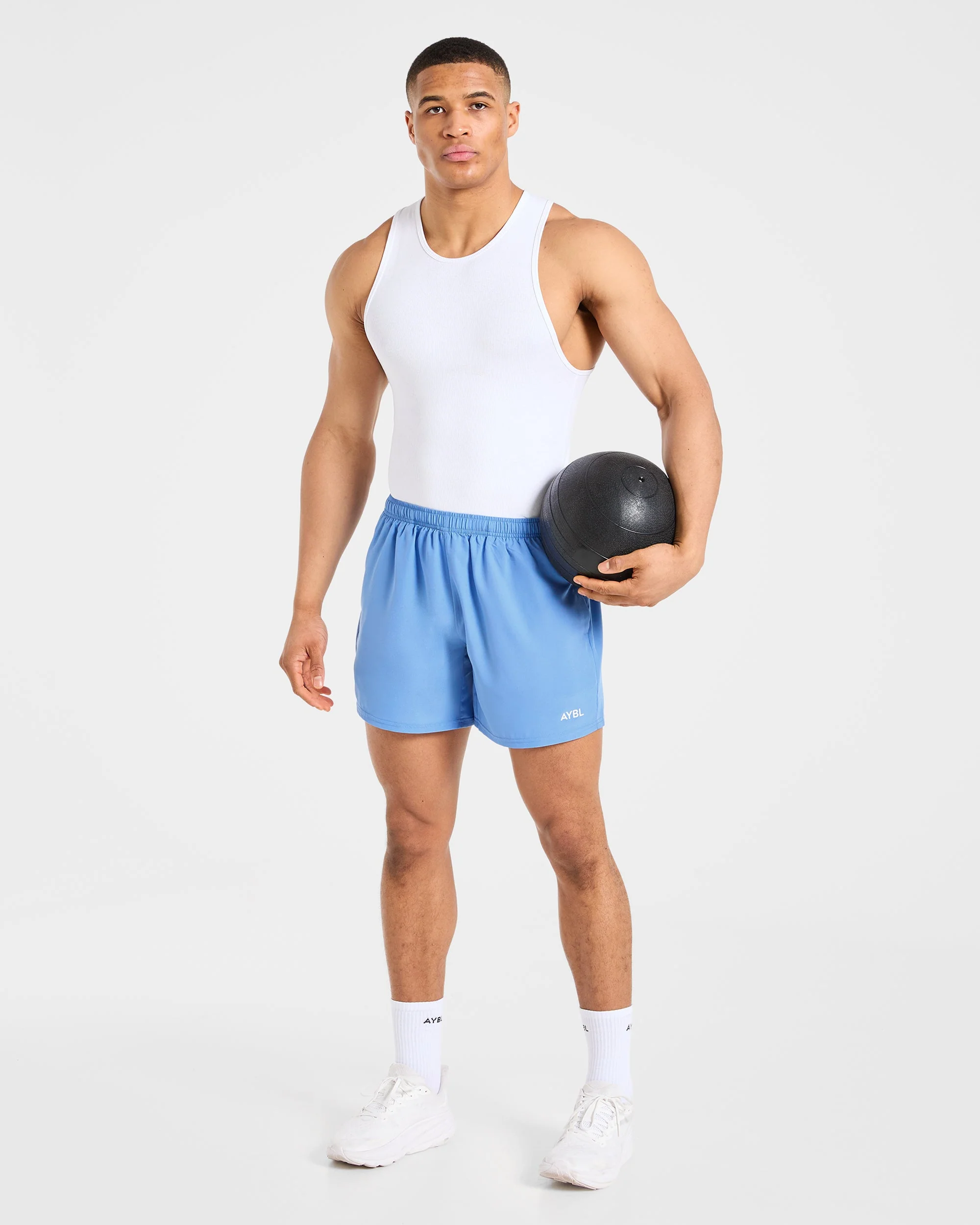 Core 5" Shorts - Muted Bleu - Image 8