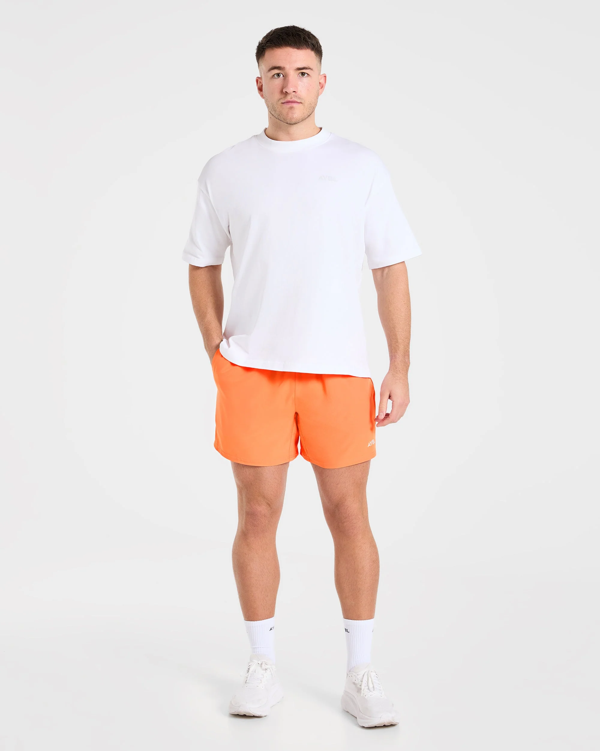 Core 5" Shorts - Summer Orange - Image 3