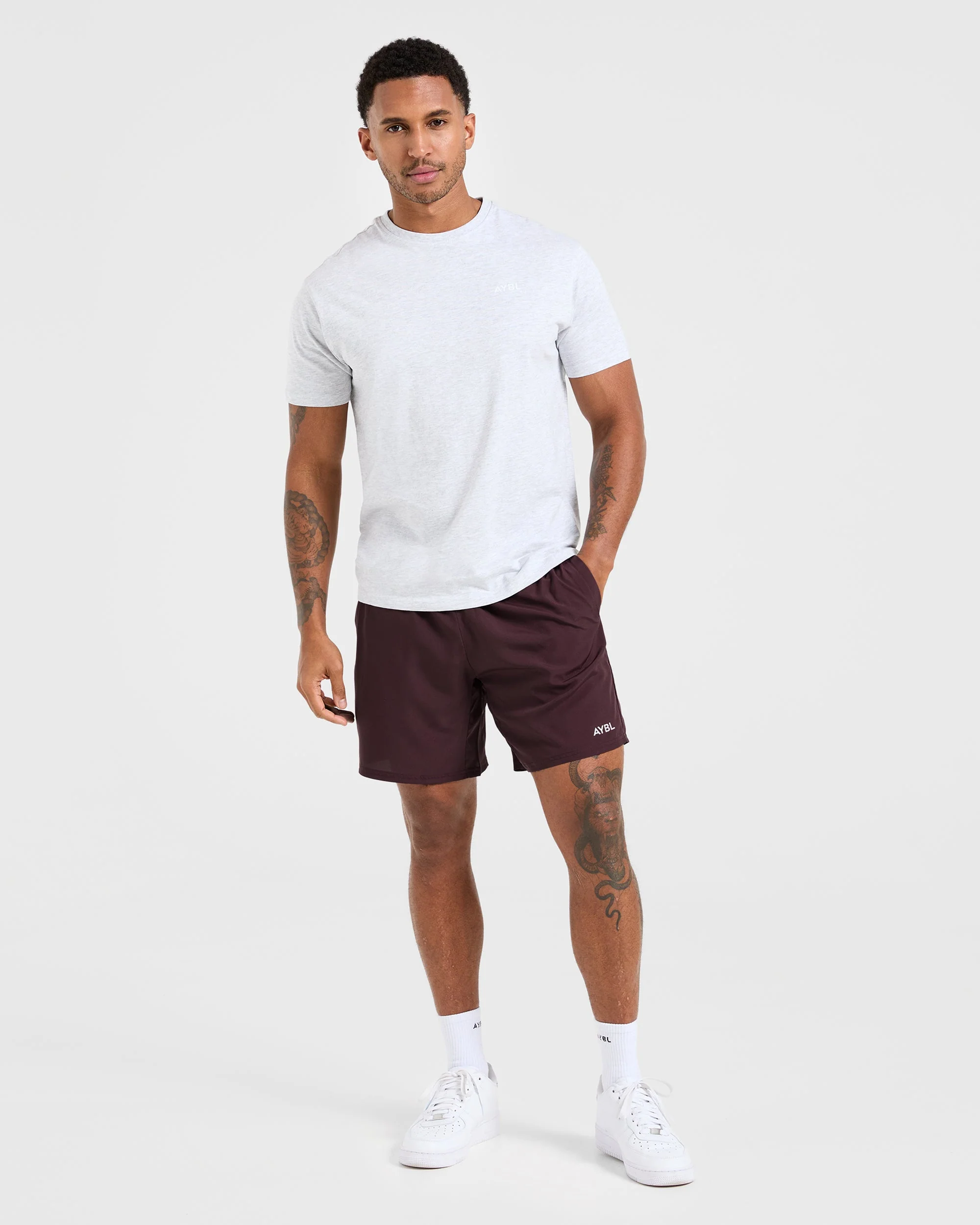 Core 7" Shorts - Dusty Plum - Image 3