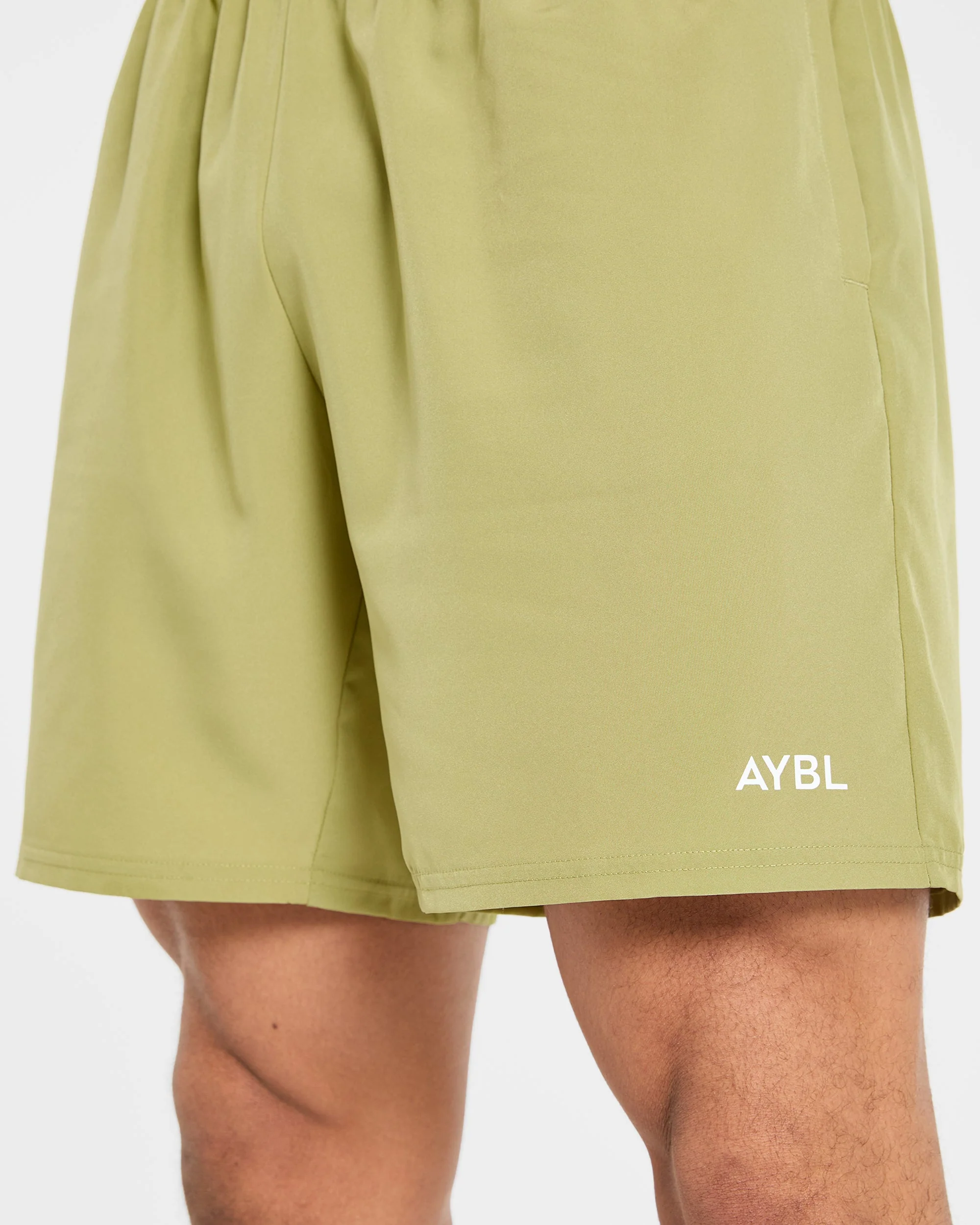 Core 7" Shorts - Citrus Olive - Image 5