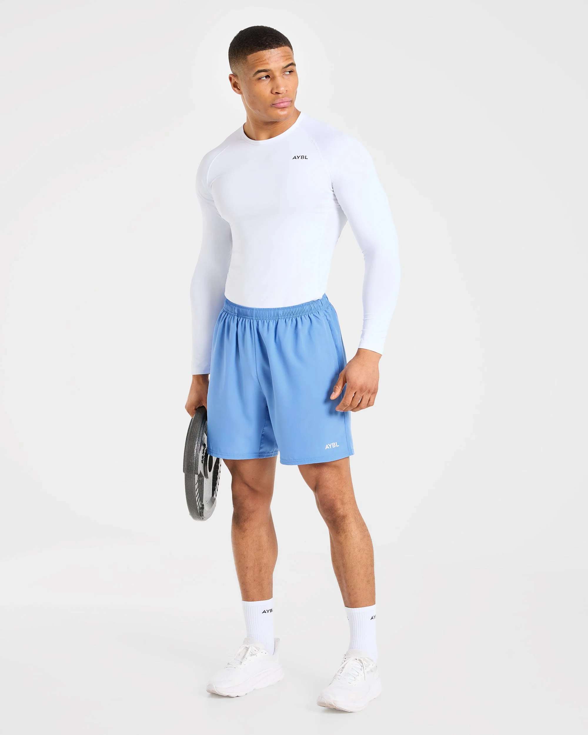 Core 7" Shorts  - Muted Bleu - Image 7