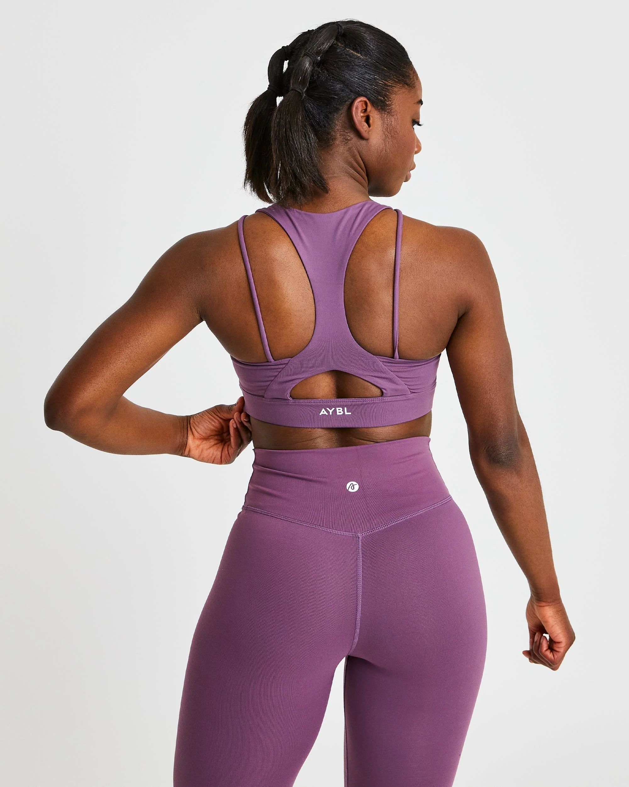 Core Sports Bra - Violet - Image 2