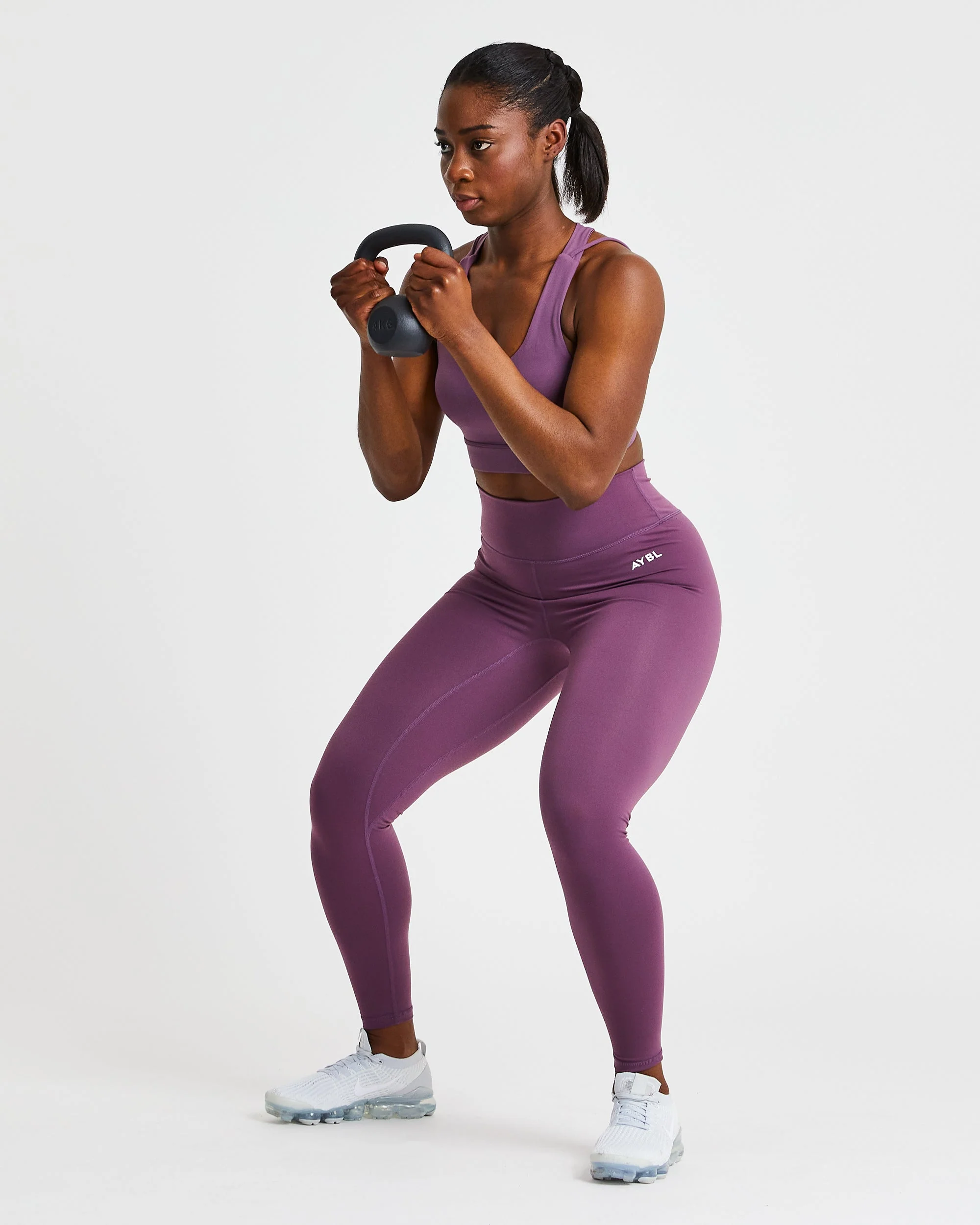 Core Sports Bra - Violet - Image 5