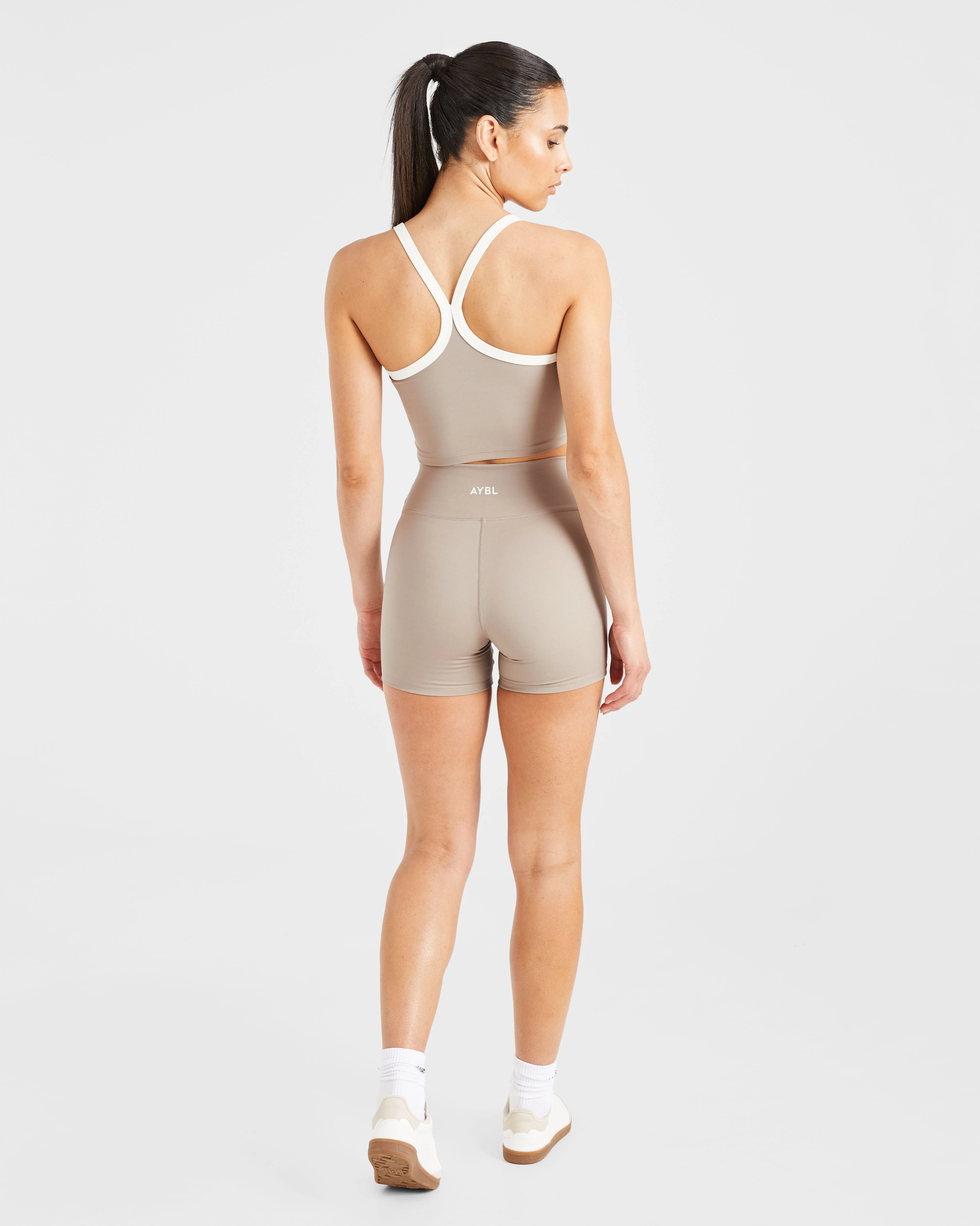 Courtside 5" Shorts - Mocha - Image 4