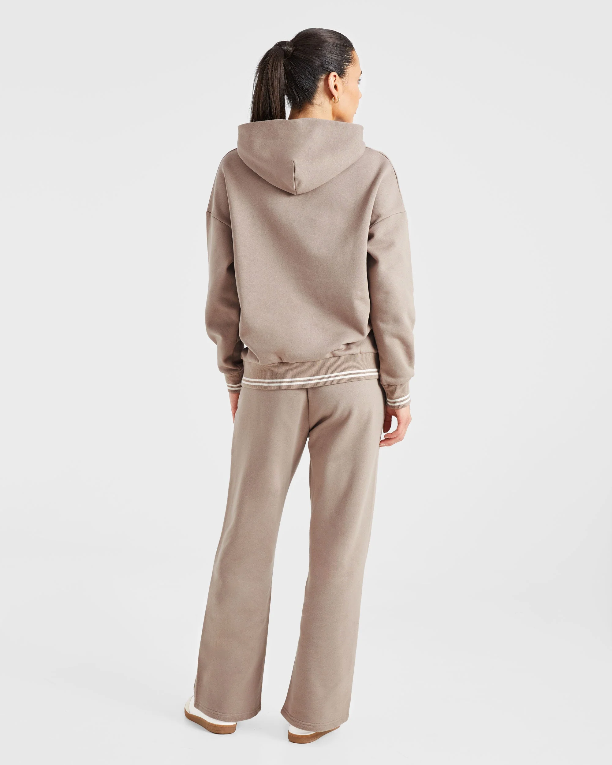 Courtside Hoodie - Mocha - Image 4