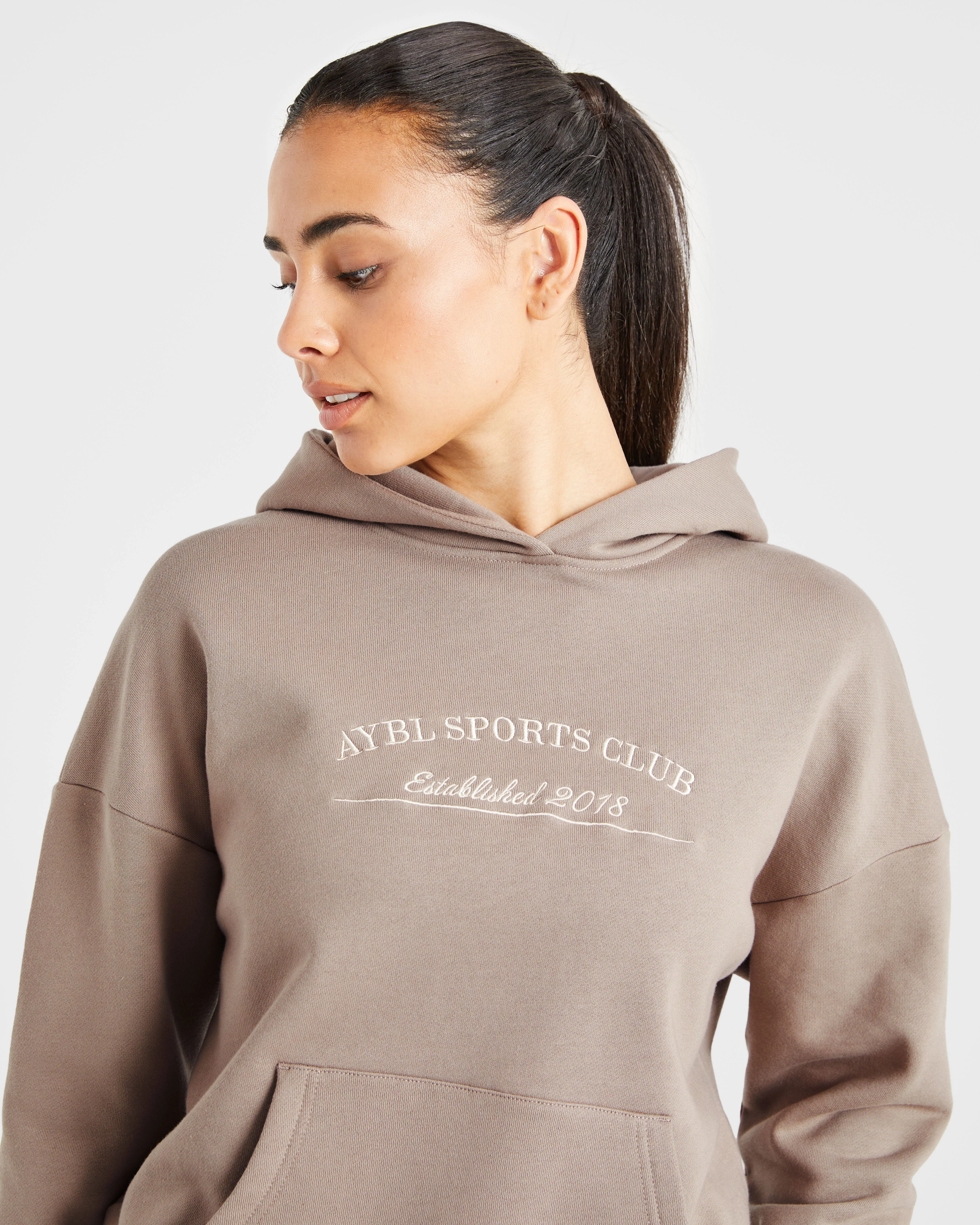 Courtside Hoodie - Mocha - Image 5