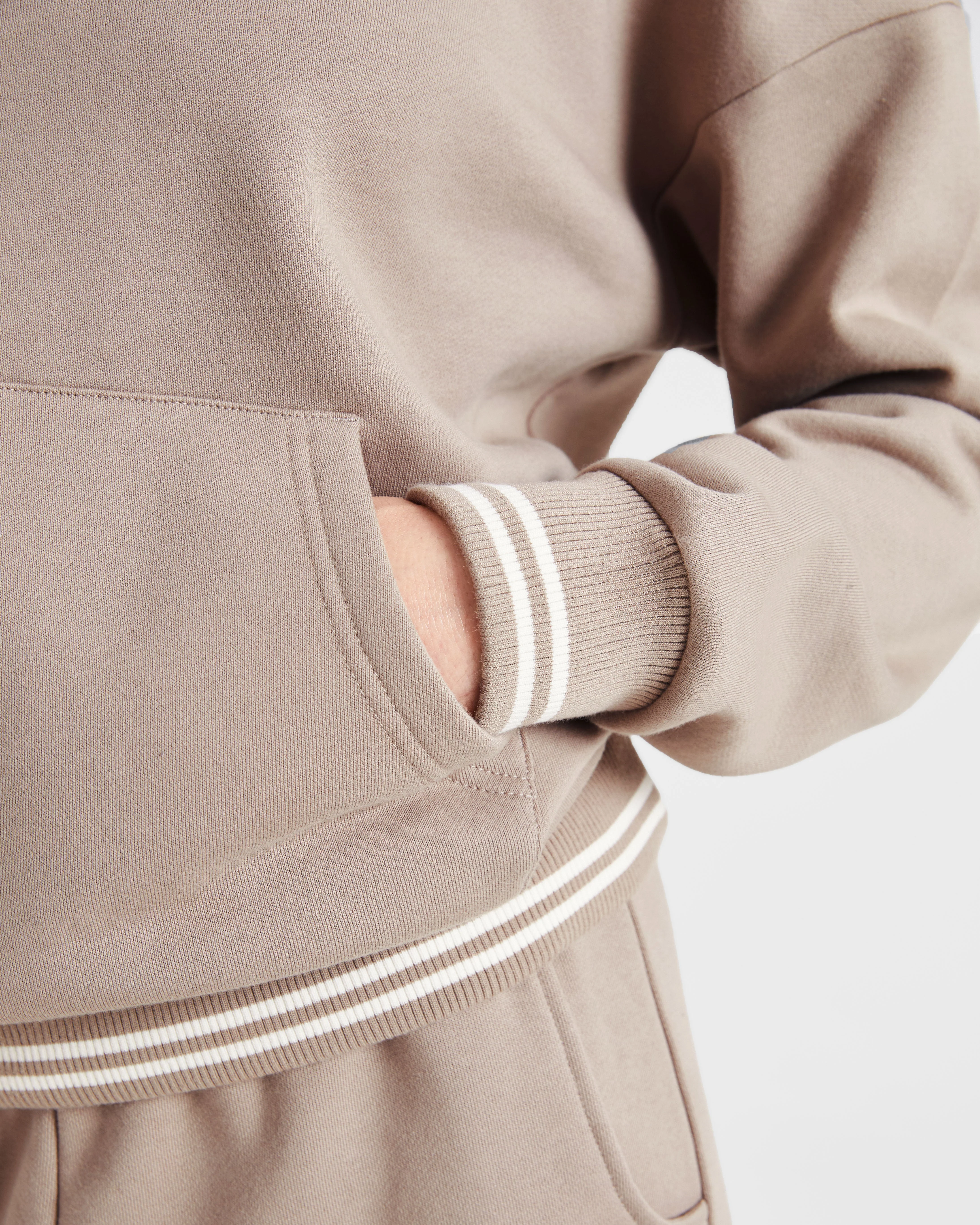 Courtside Hoodie - Mocha - Image 6