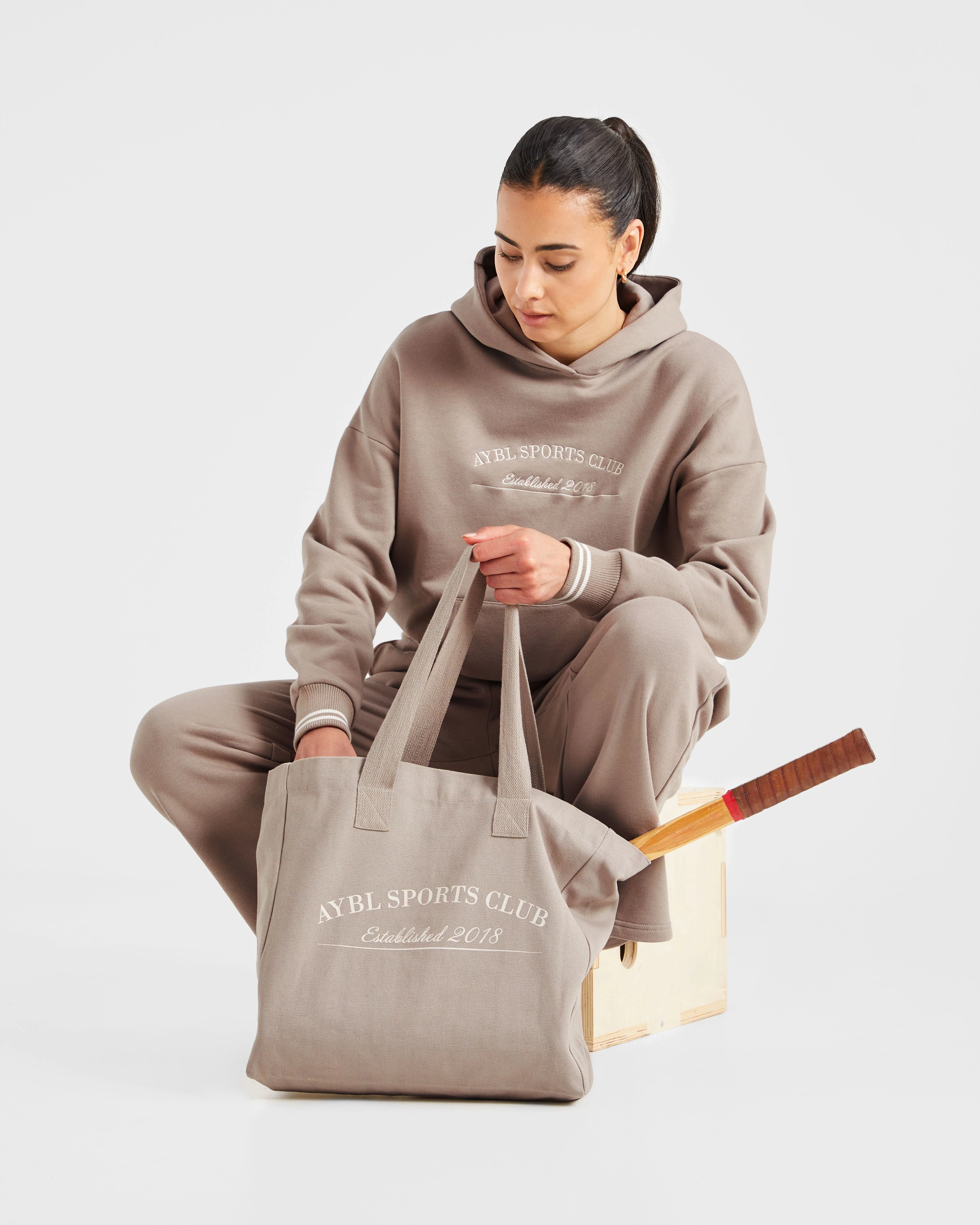Courtside Hoodie - Mocha - Image 7