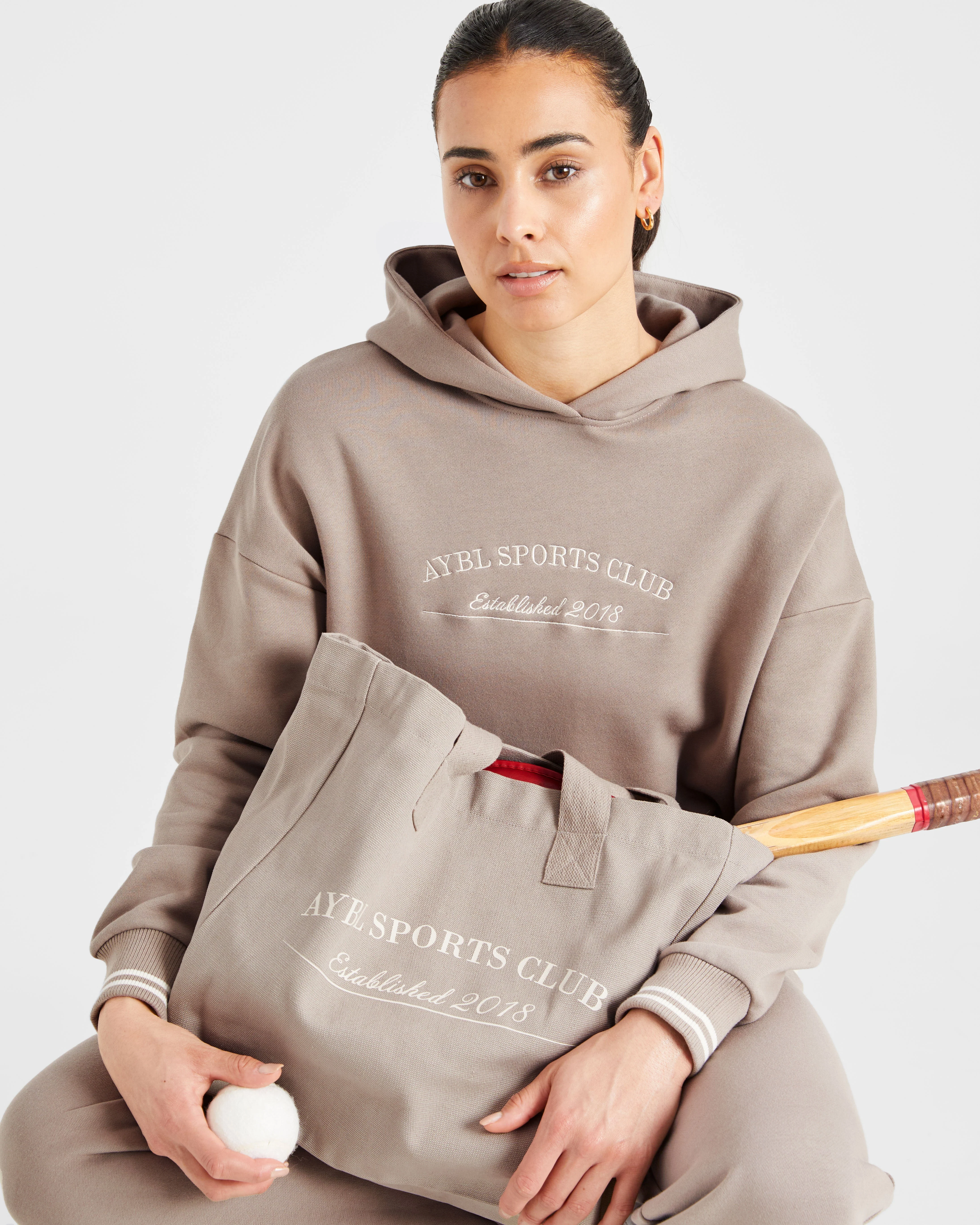 Courtside Hoodie - Mocha - Image 8