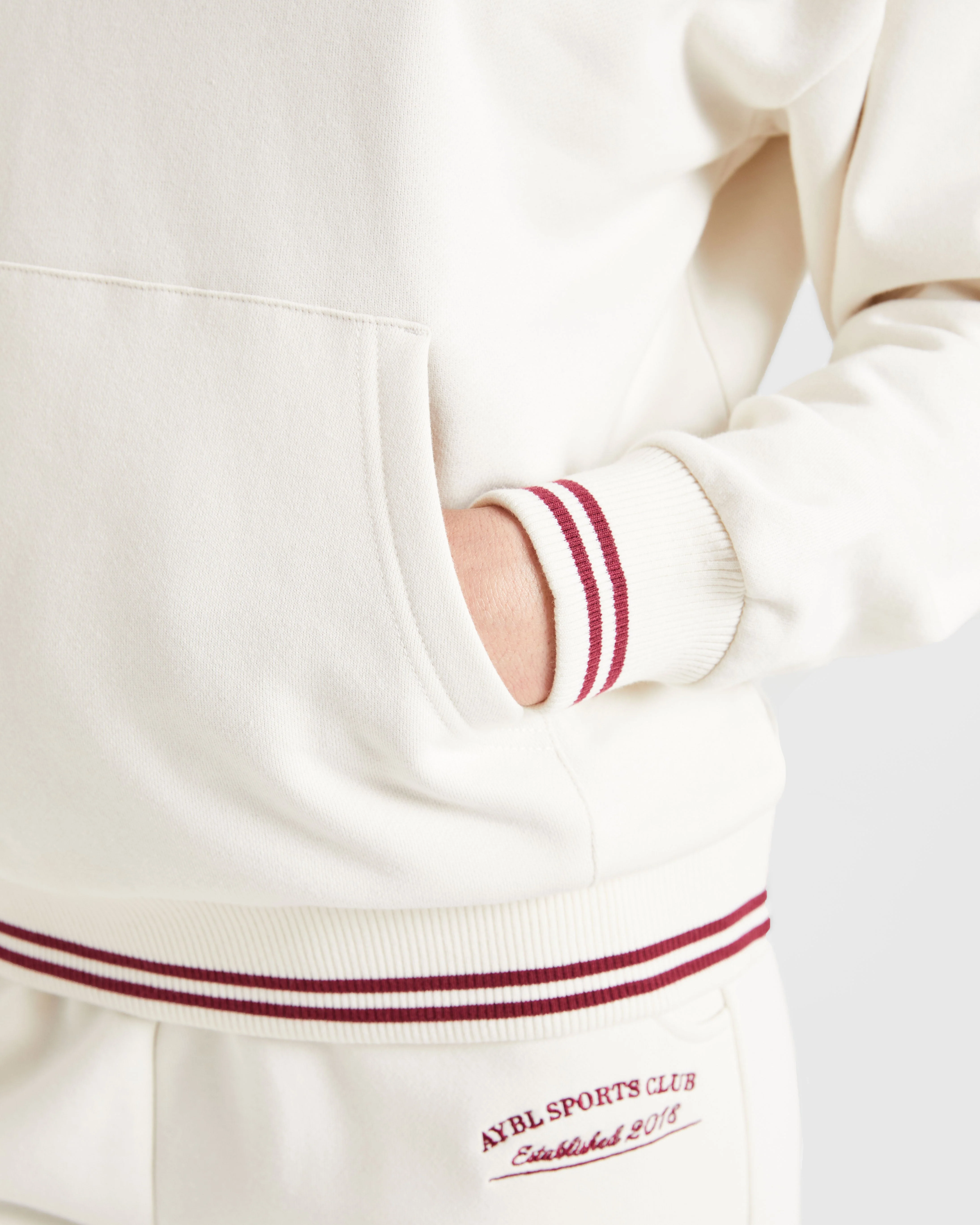 Courtside Hoodie - Off White - Image 6