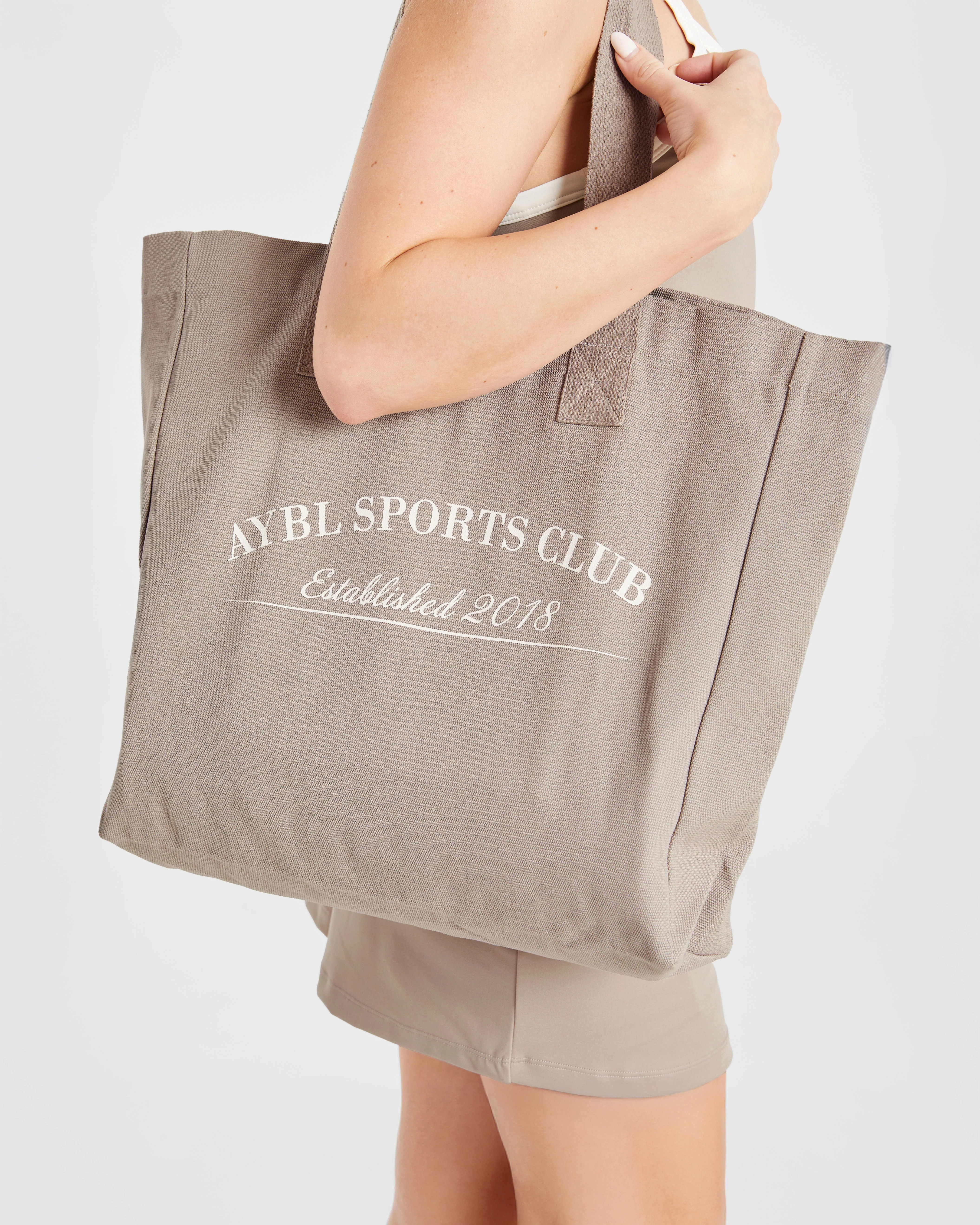 Courtside Tote Bag - Mocha - Image 2