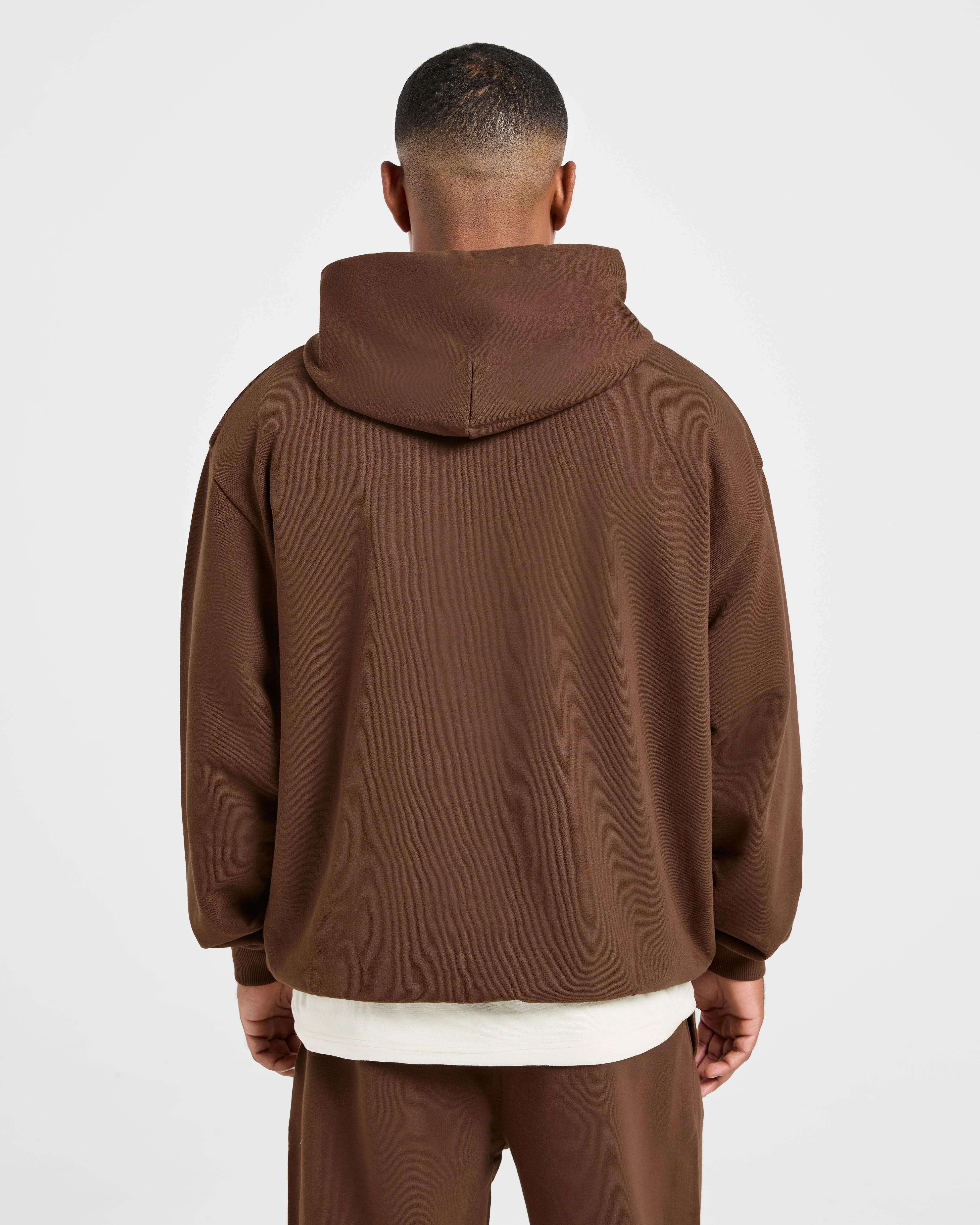 Craft Oversized Hoodie - Marron - Image 2