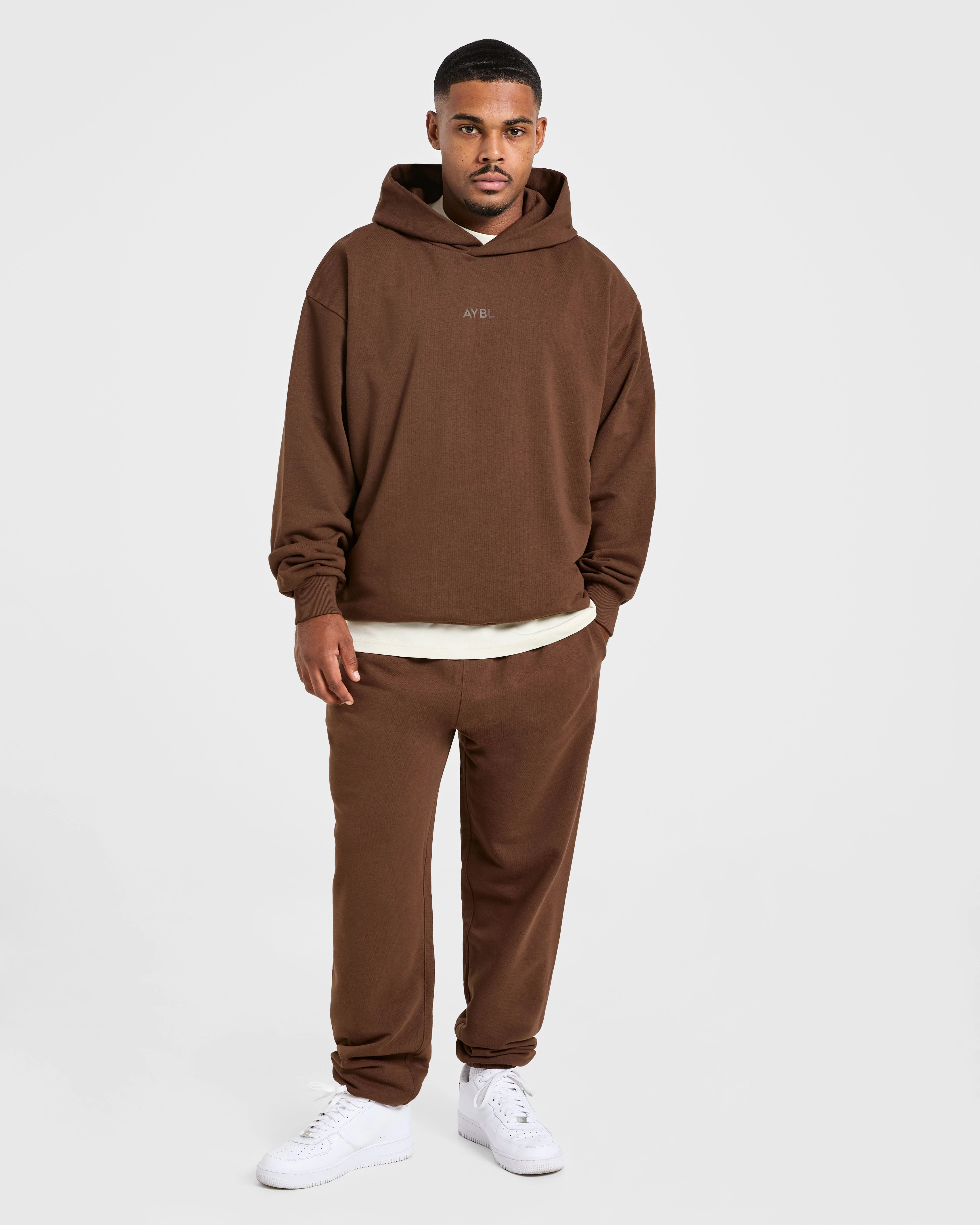Craft Oversized Hoodie - Marron - Image 3