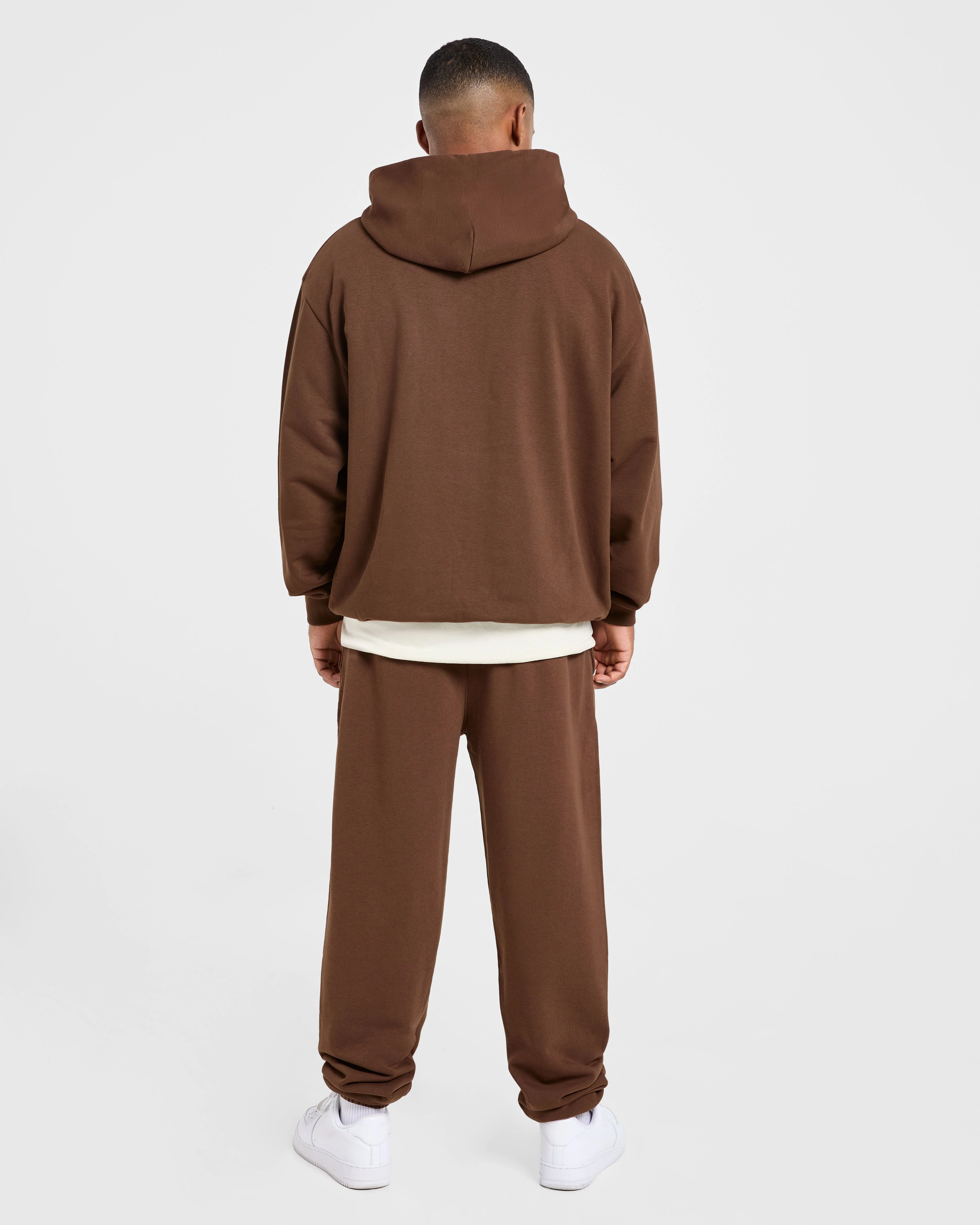 Craft Oversized Hoodie - Marron - Image 4