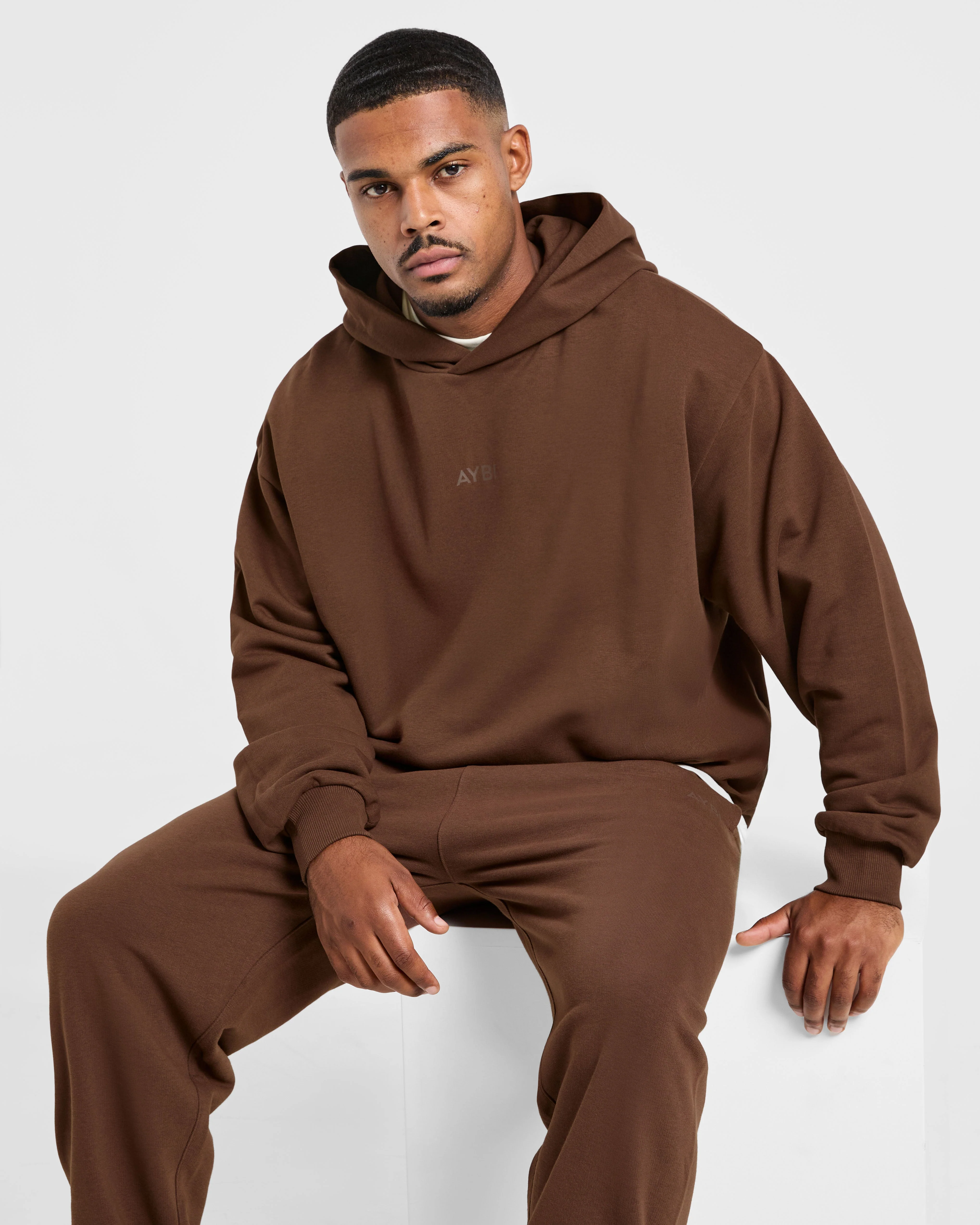Craft Oversized Hoodie - Marron - Image 7