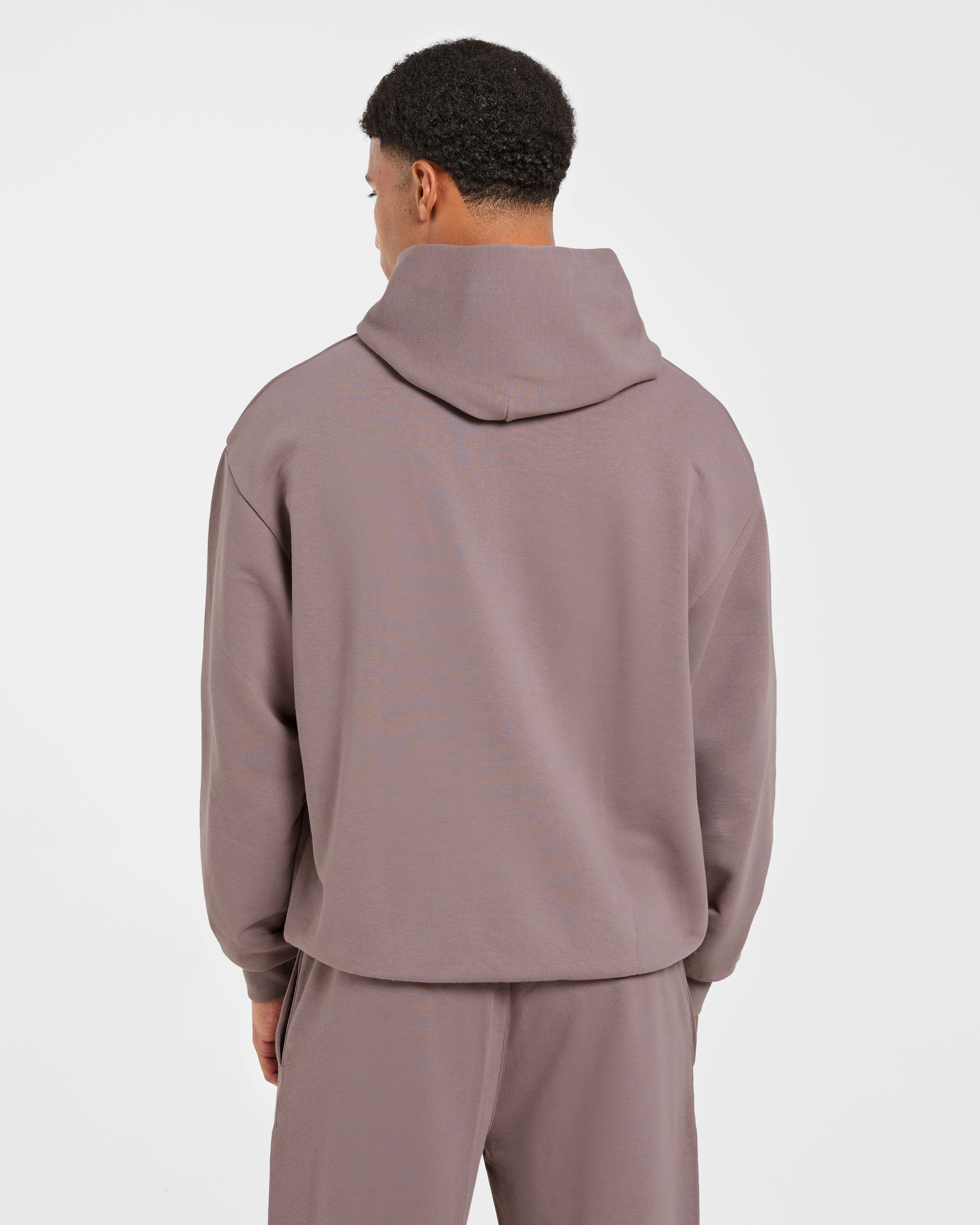 Craft Oversized Hoodie - Muted Plum - Image 2
