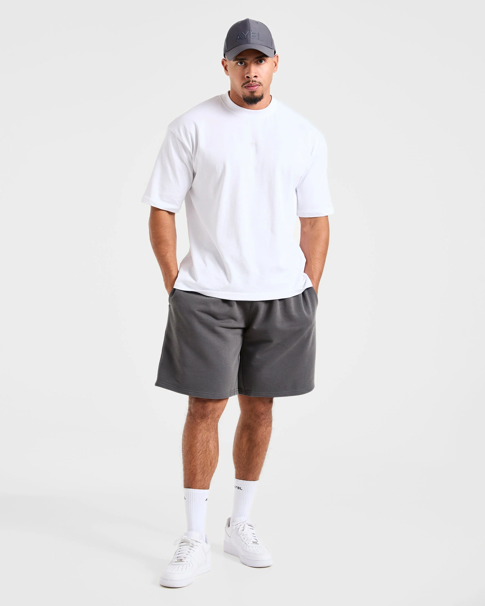 Craft Oversized Shorts - Charcoal - Image 7