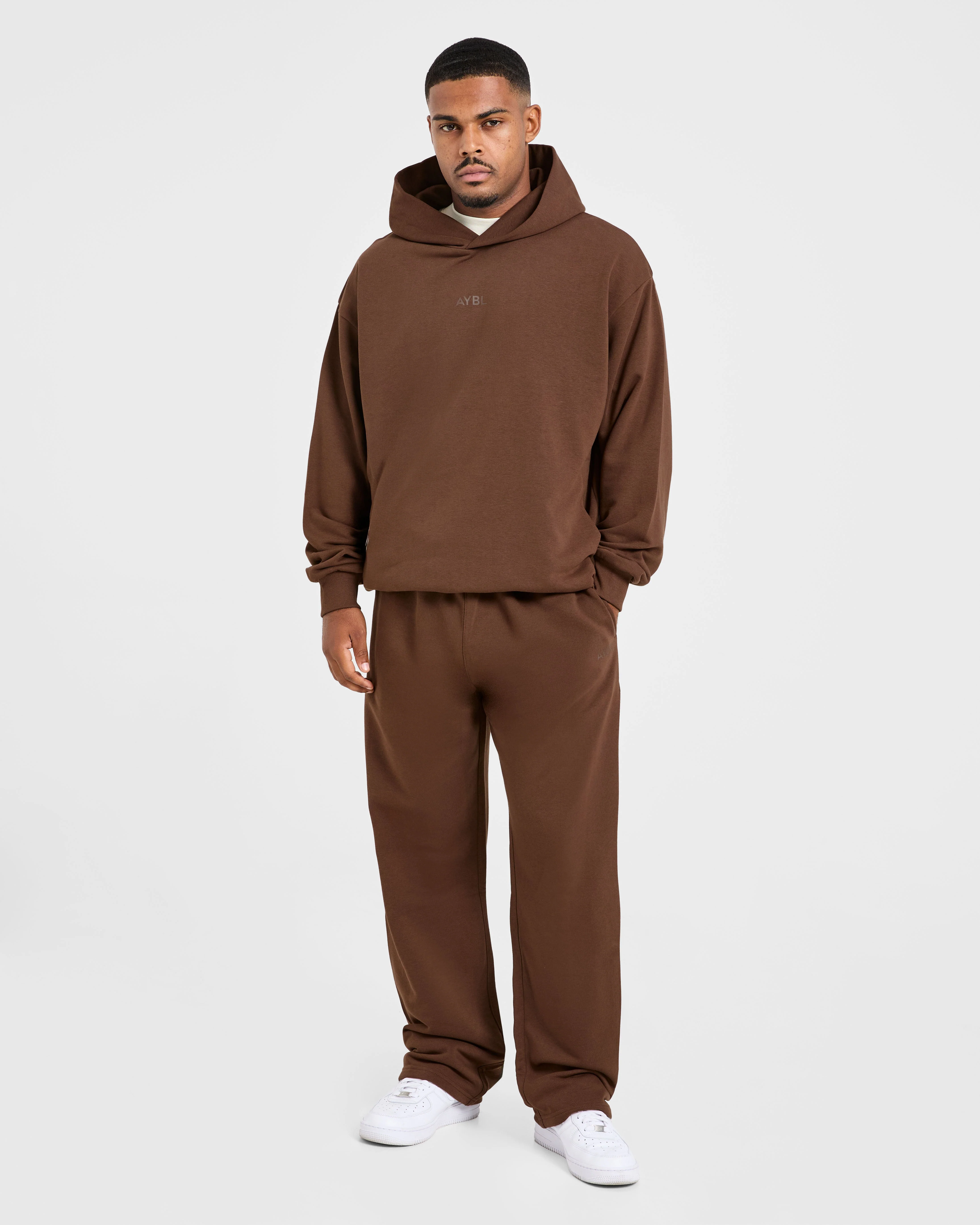 Craft Oversized Straight Leg Joggers - Marron - Image 3