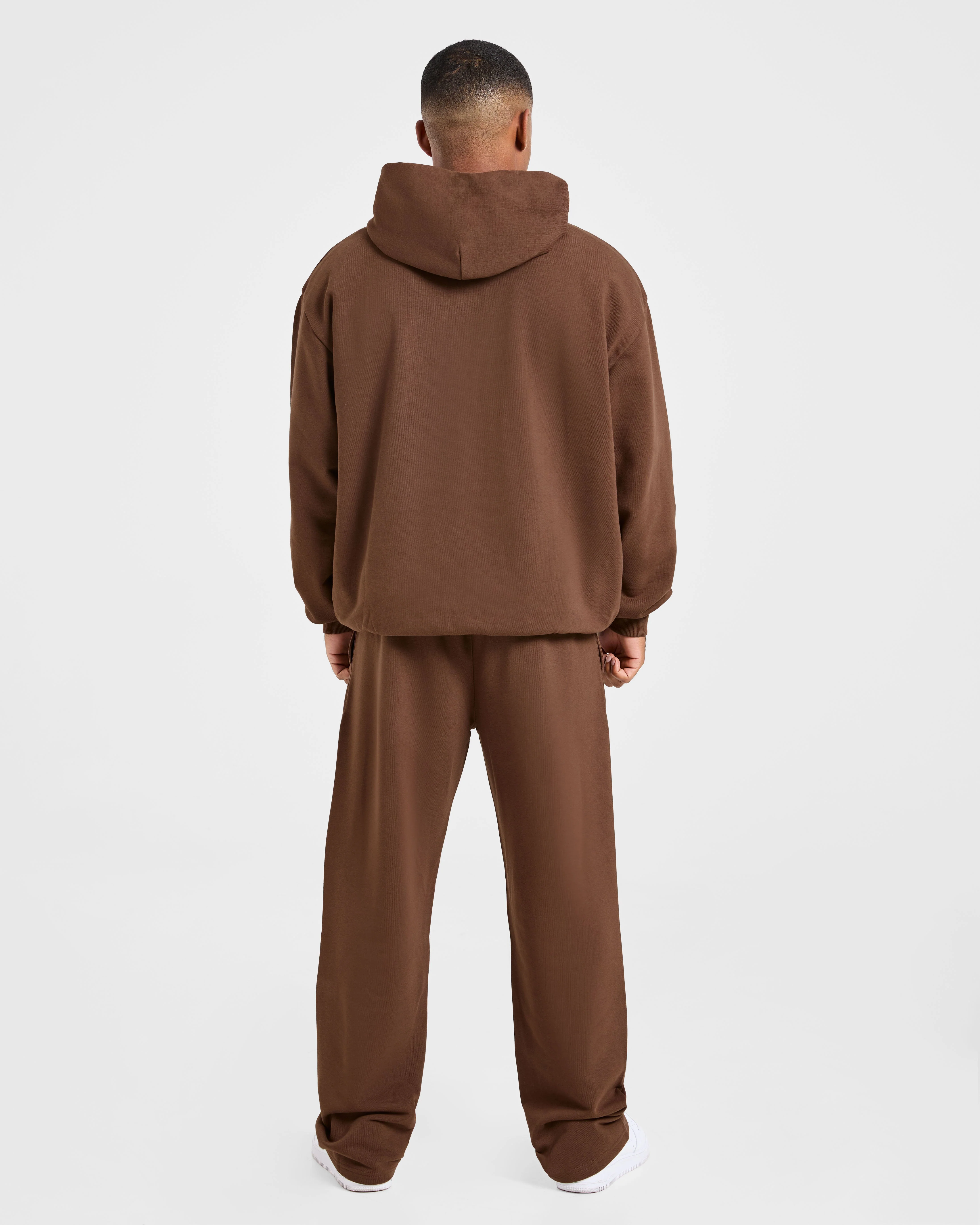Craft Oversized Straight Leg Joggers - Marron - Image 4