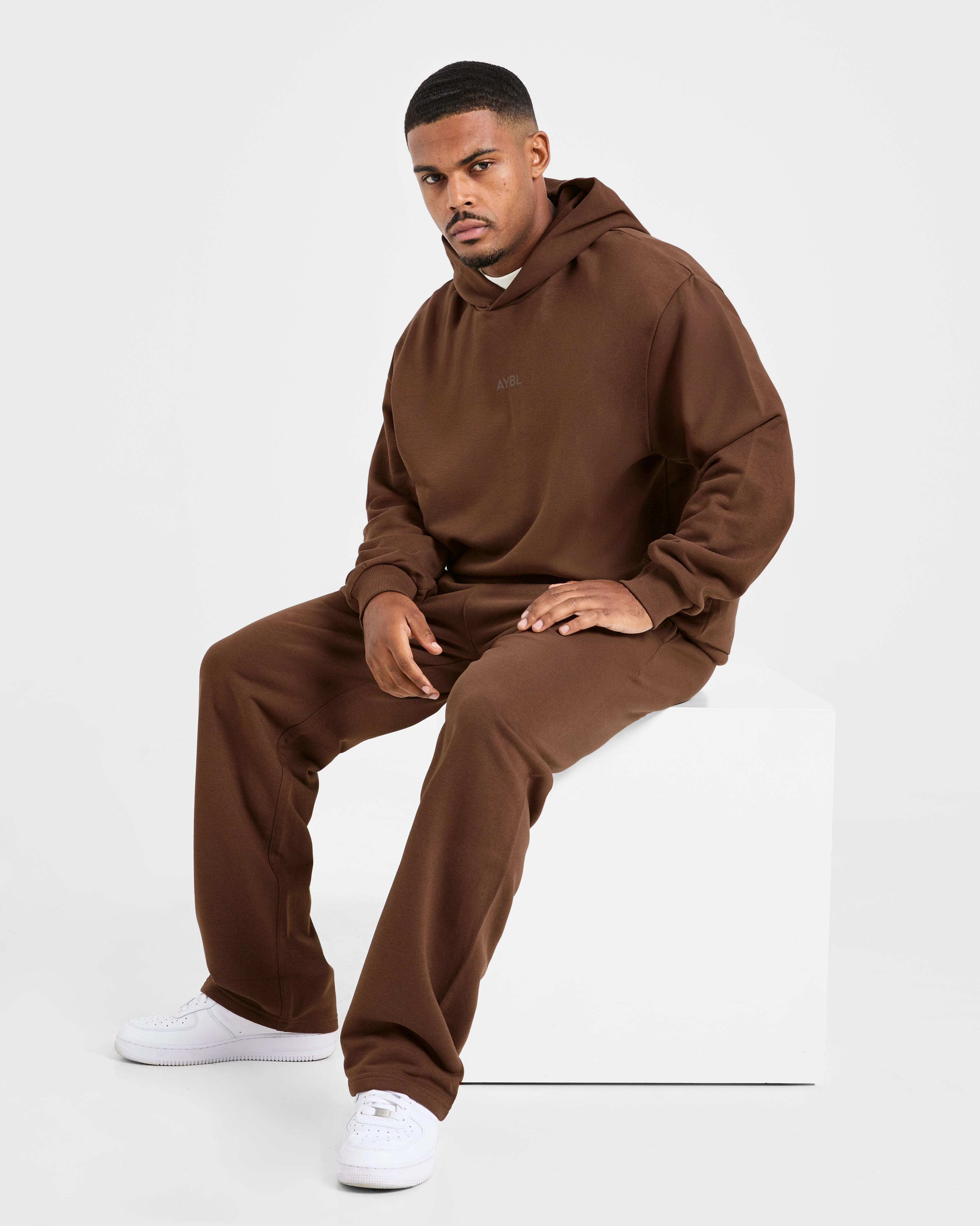 Craft Oversized Straight Leg Joggers - Marron - Image 7