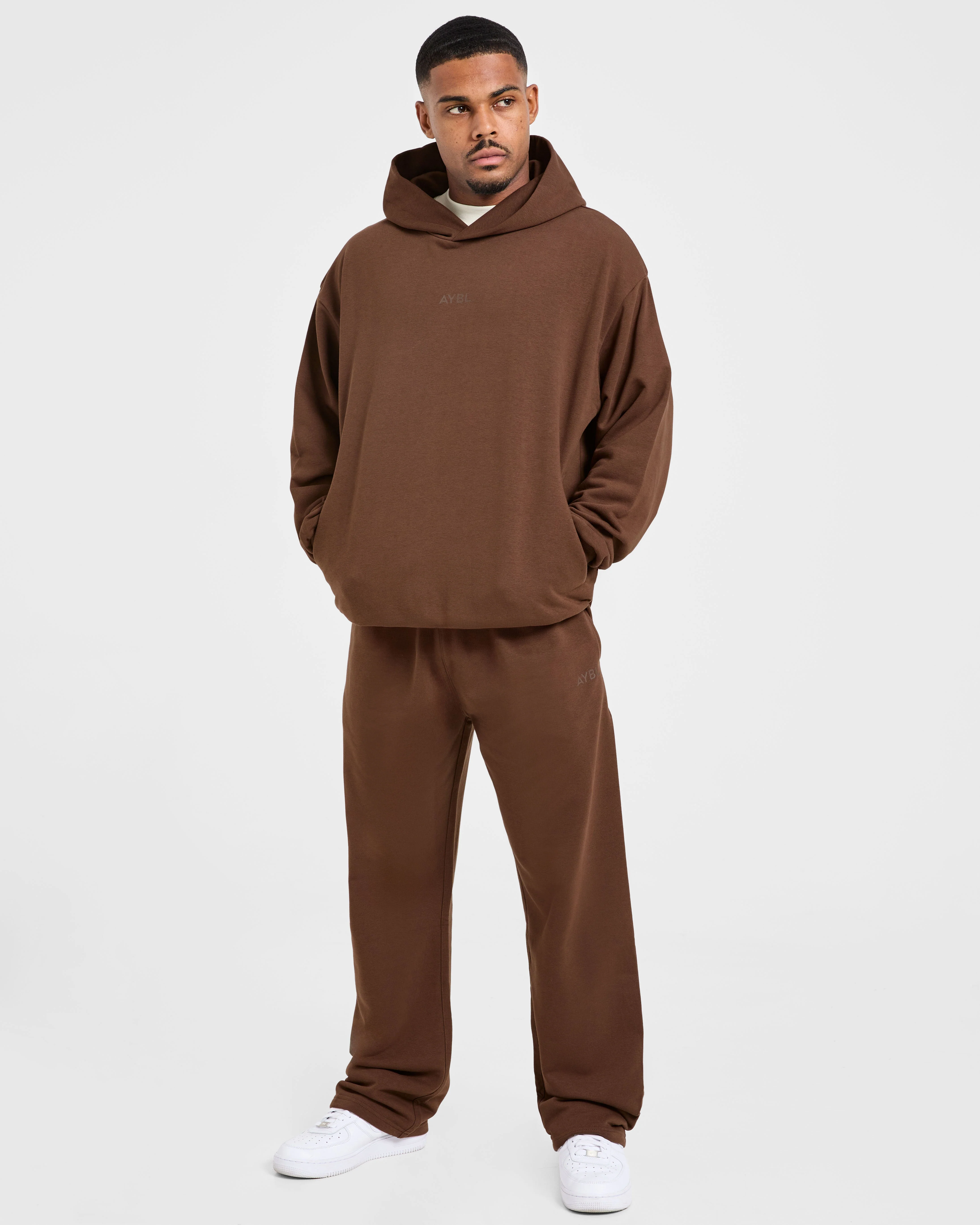 Craft Oversized Straight Leg Joggers - Marron - Image 8