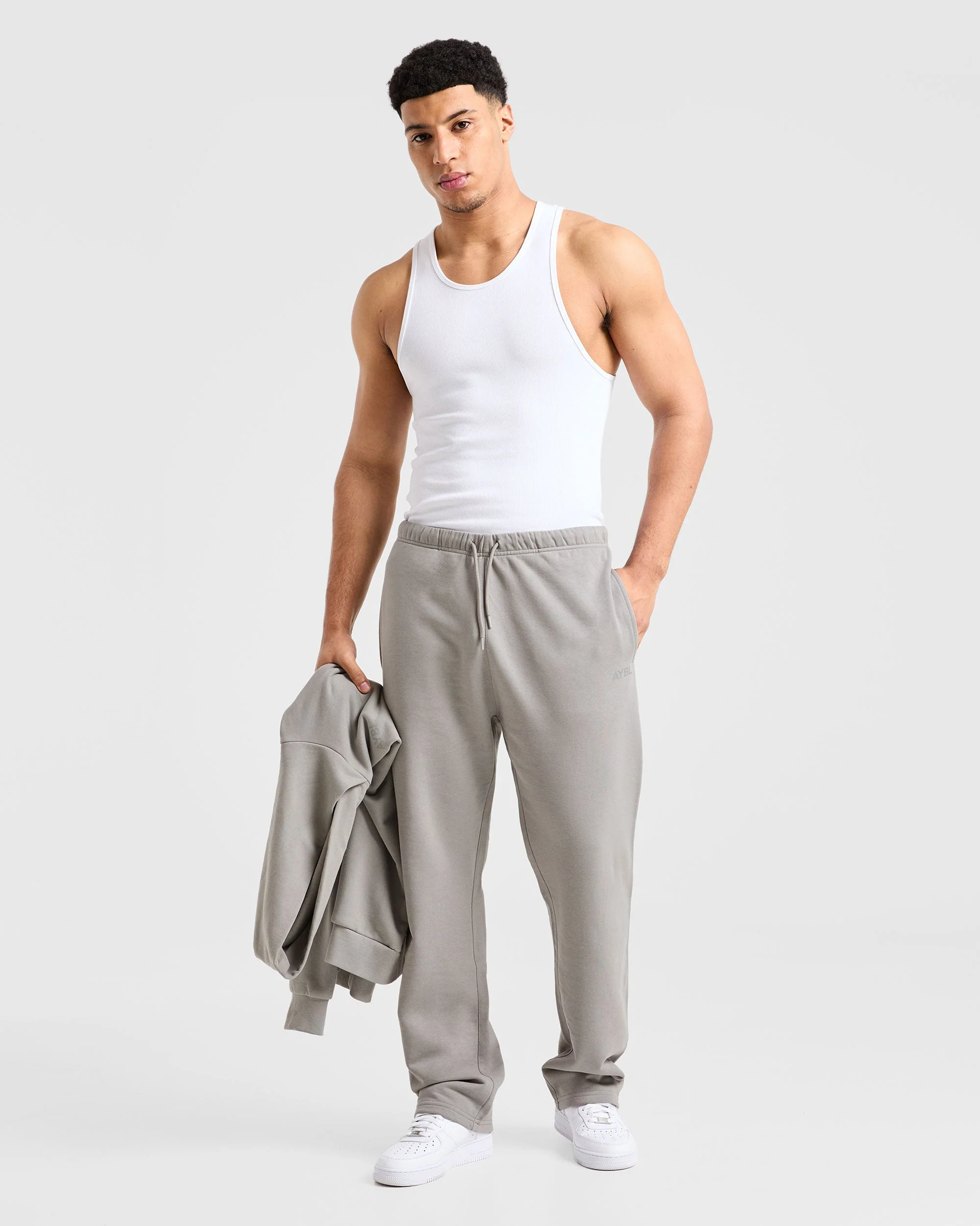 Craft Oversized Straight Leg Joggers - Misty - Image 8