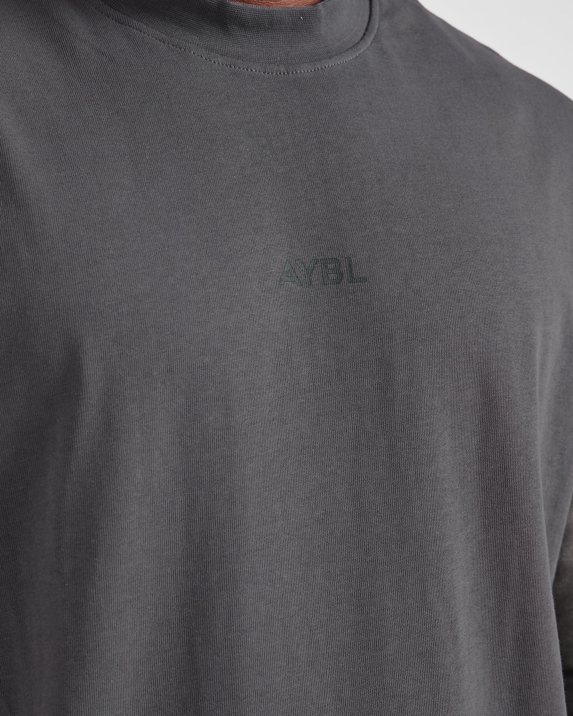 Craft Oversized T Shirt - Charcoal - Image 6