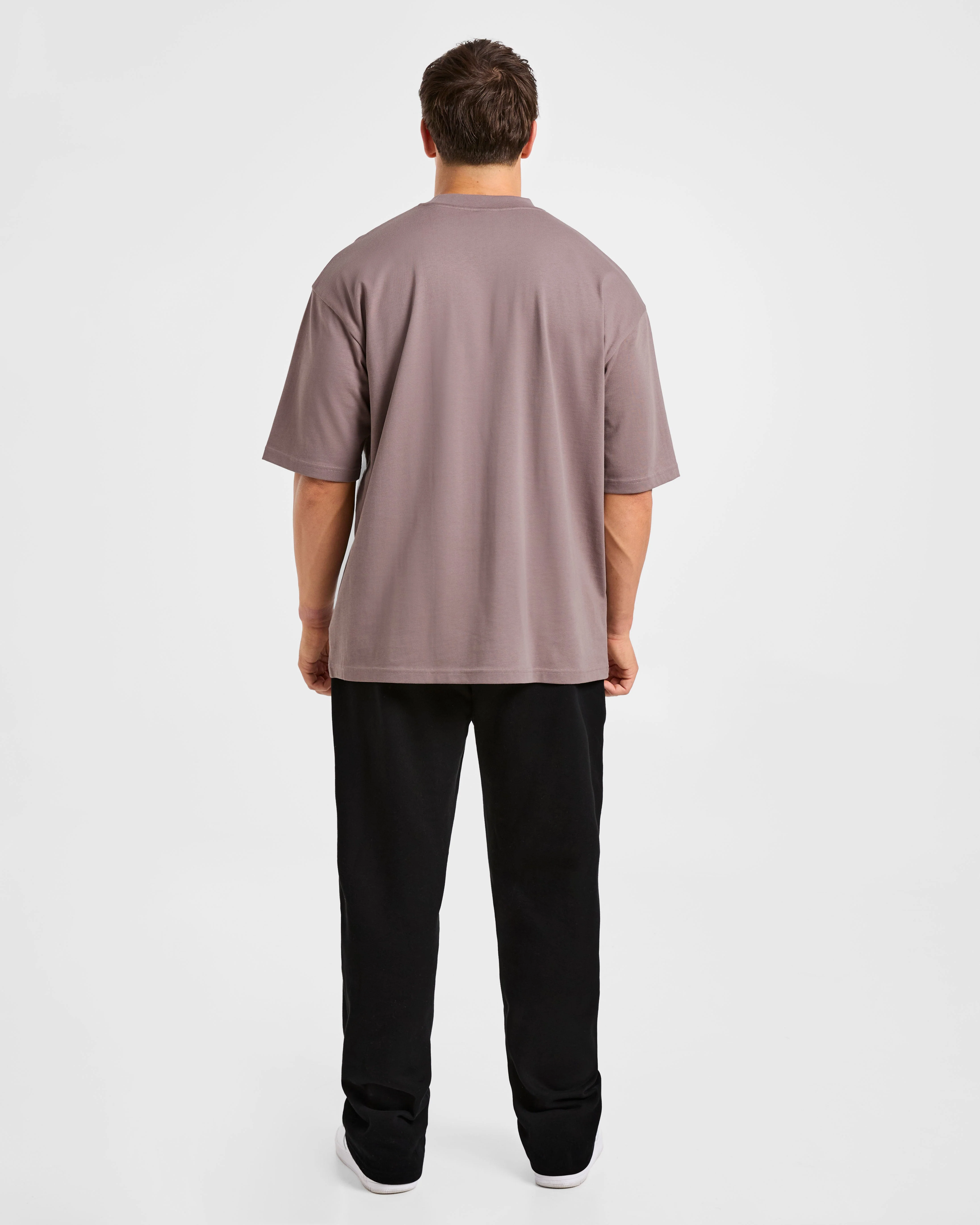 Craft Oversized T Shirt - Muted Plum - Image 4