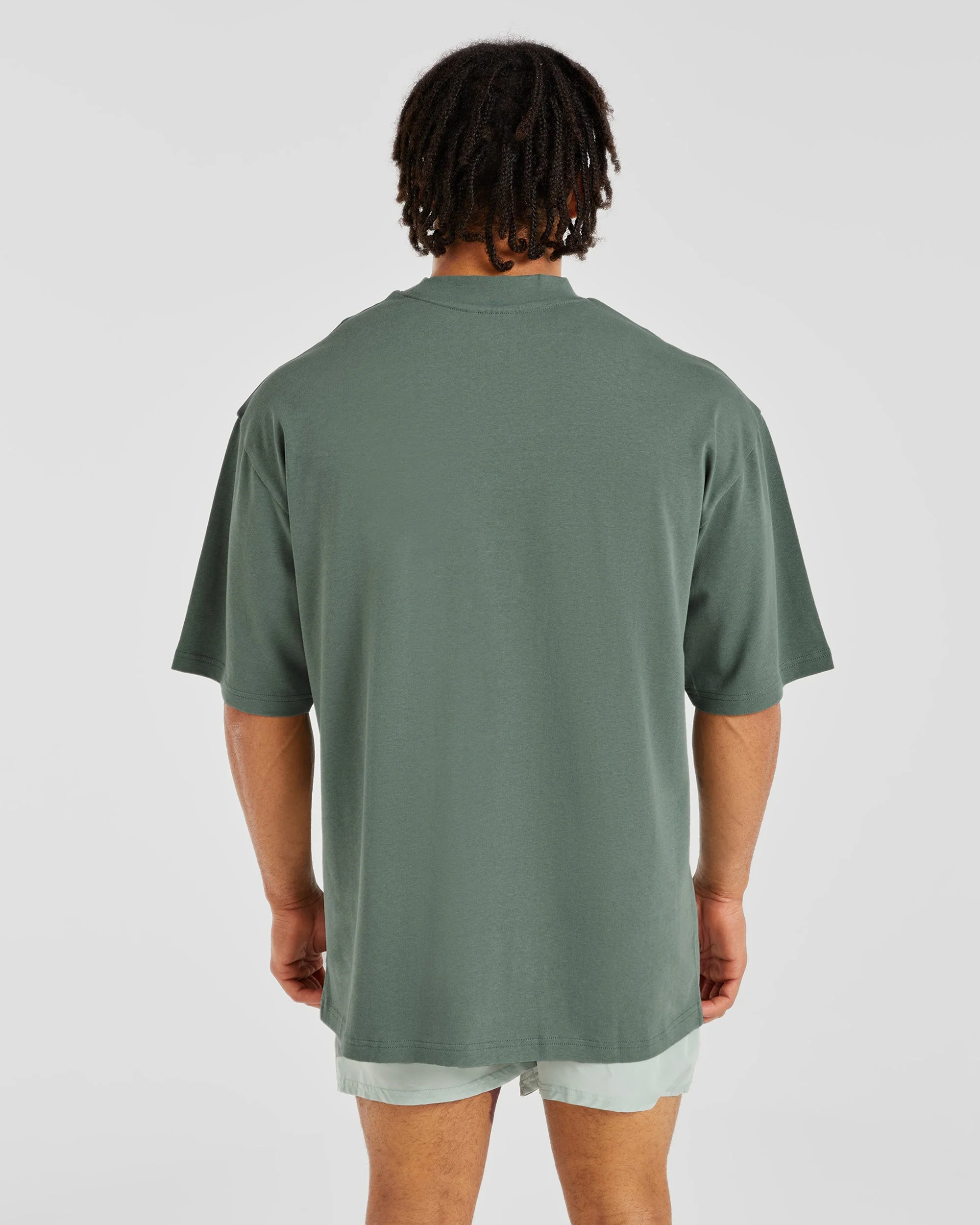 Craft Oversized T Shirt - Vintage Sage - Image 2
