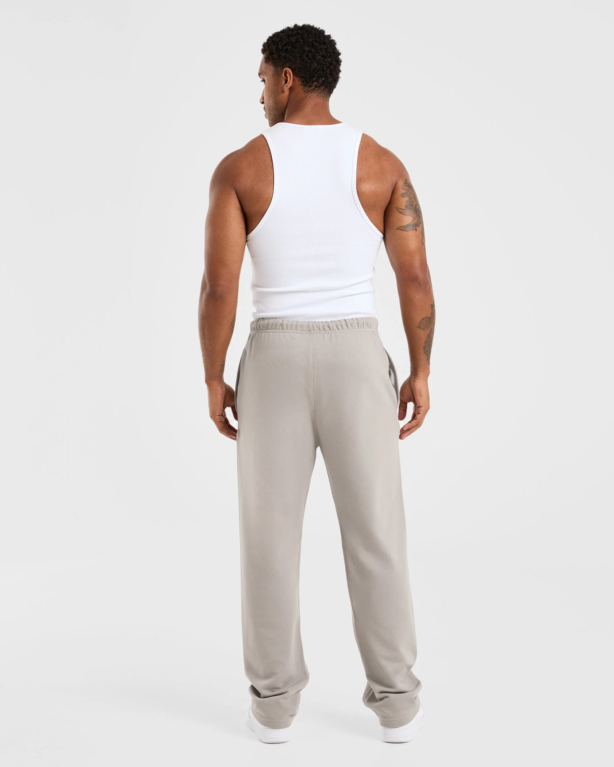 Craft Oversized Straight Leg Joggers - Fog - Image 4