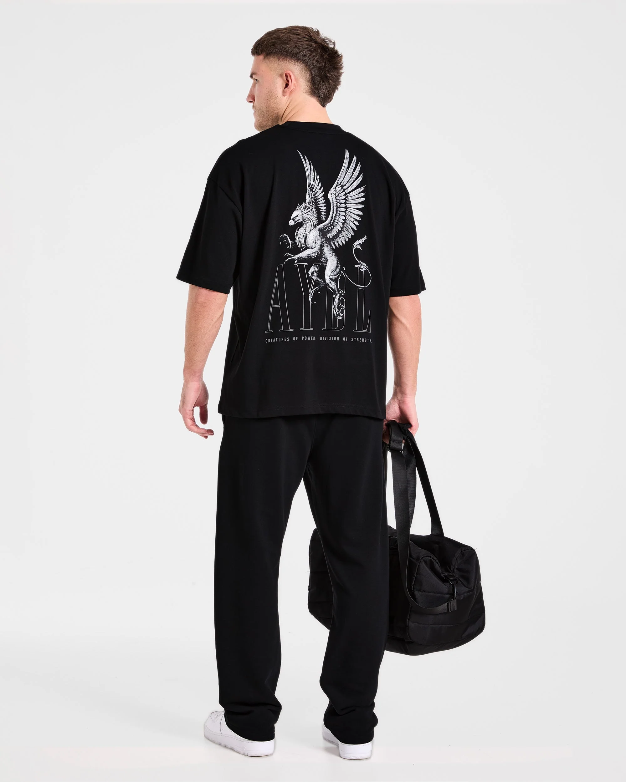 Creatures Of Power Oversized T Shirt - Noir - Image 7