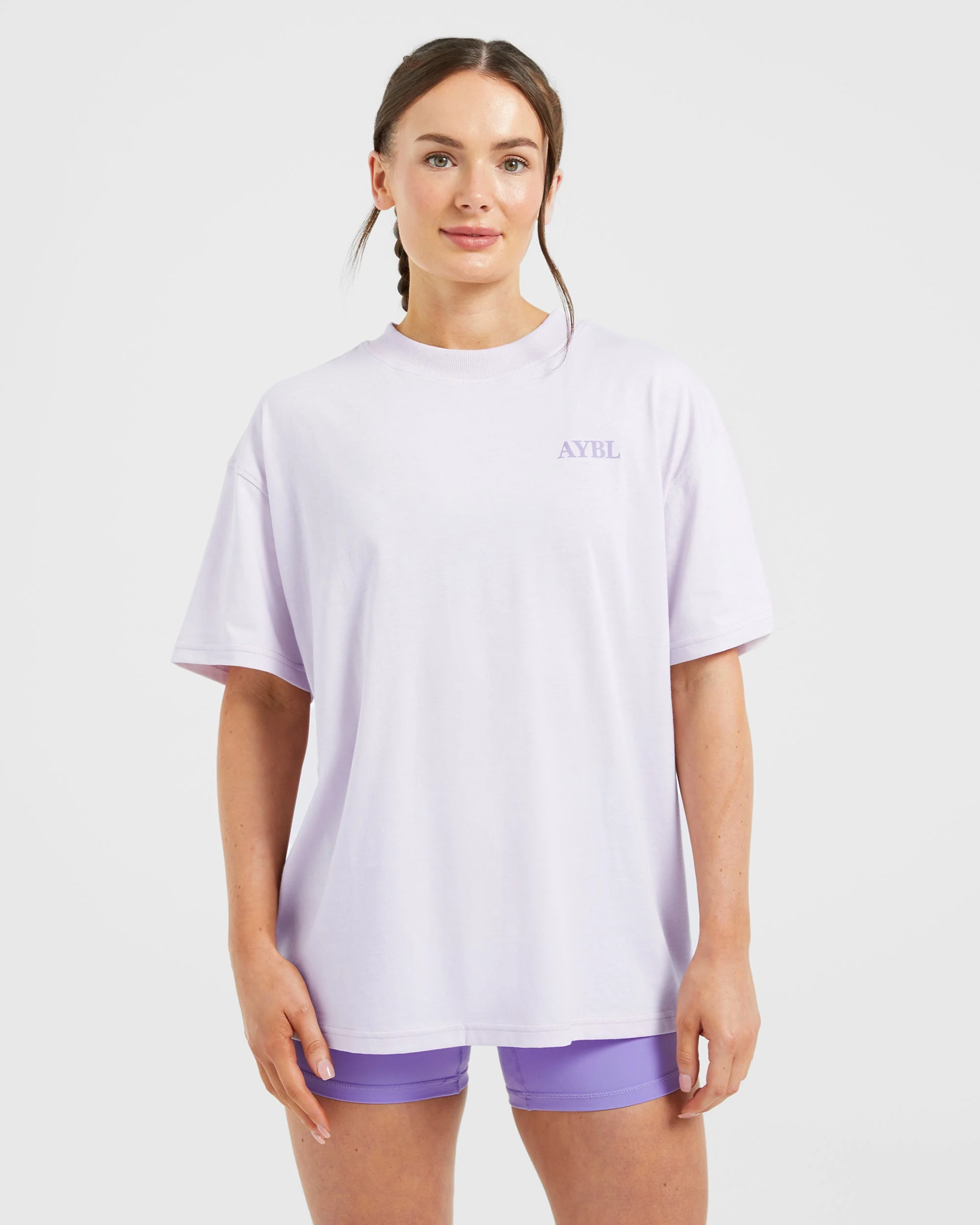 Do It For You Oversized T Shirt - Orchid Violet - Image 2